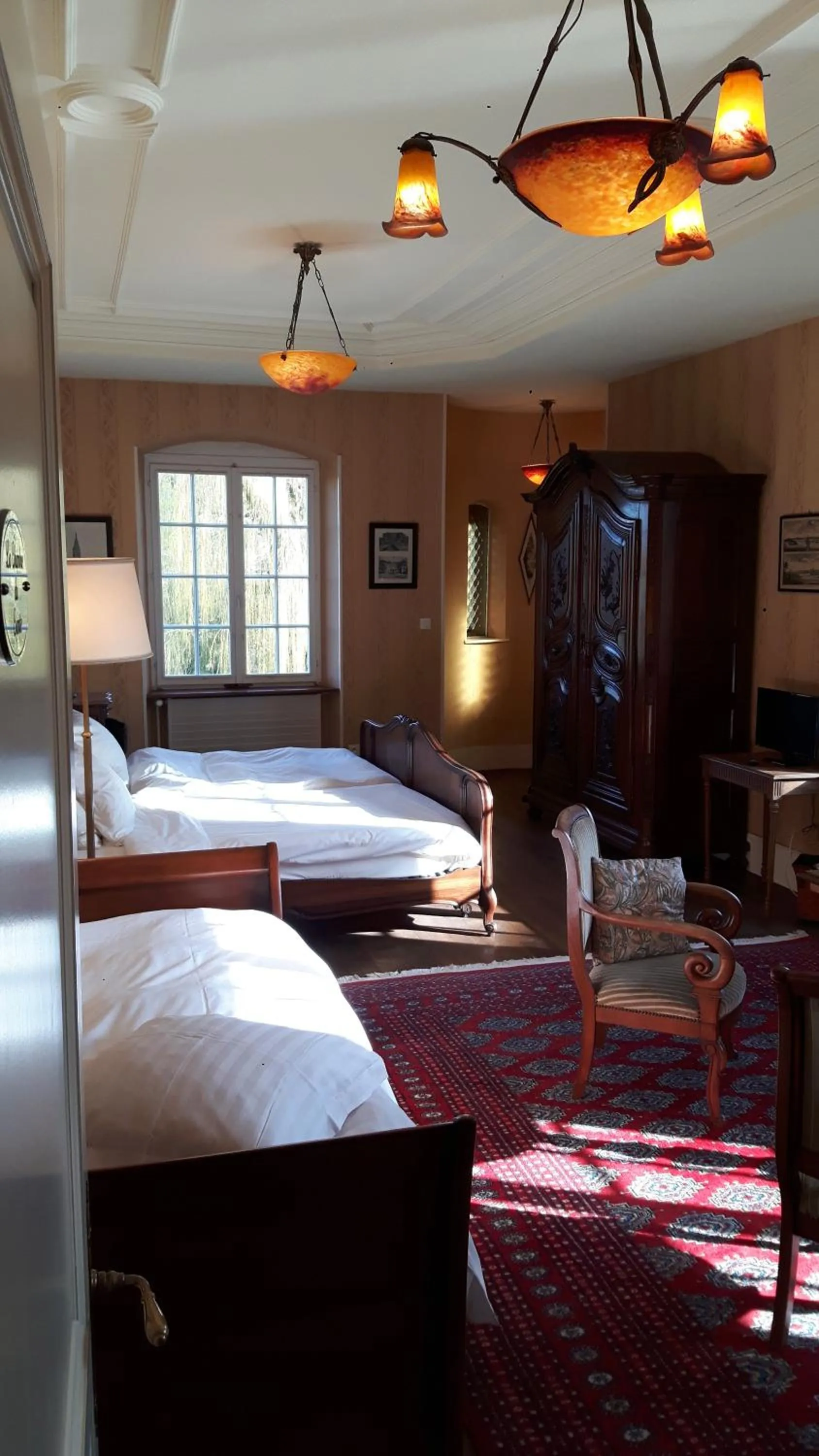 Photo of the whole room, Bed in Château De Werde