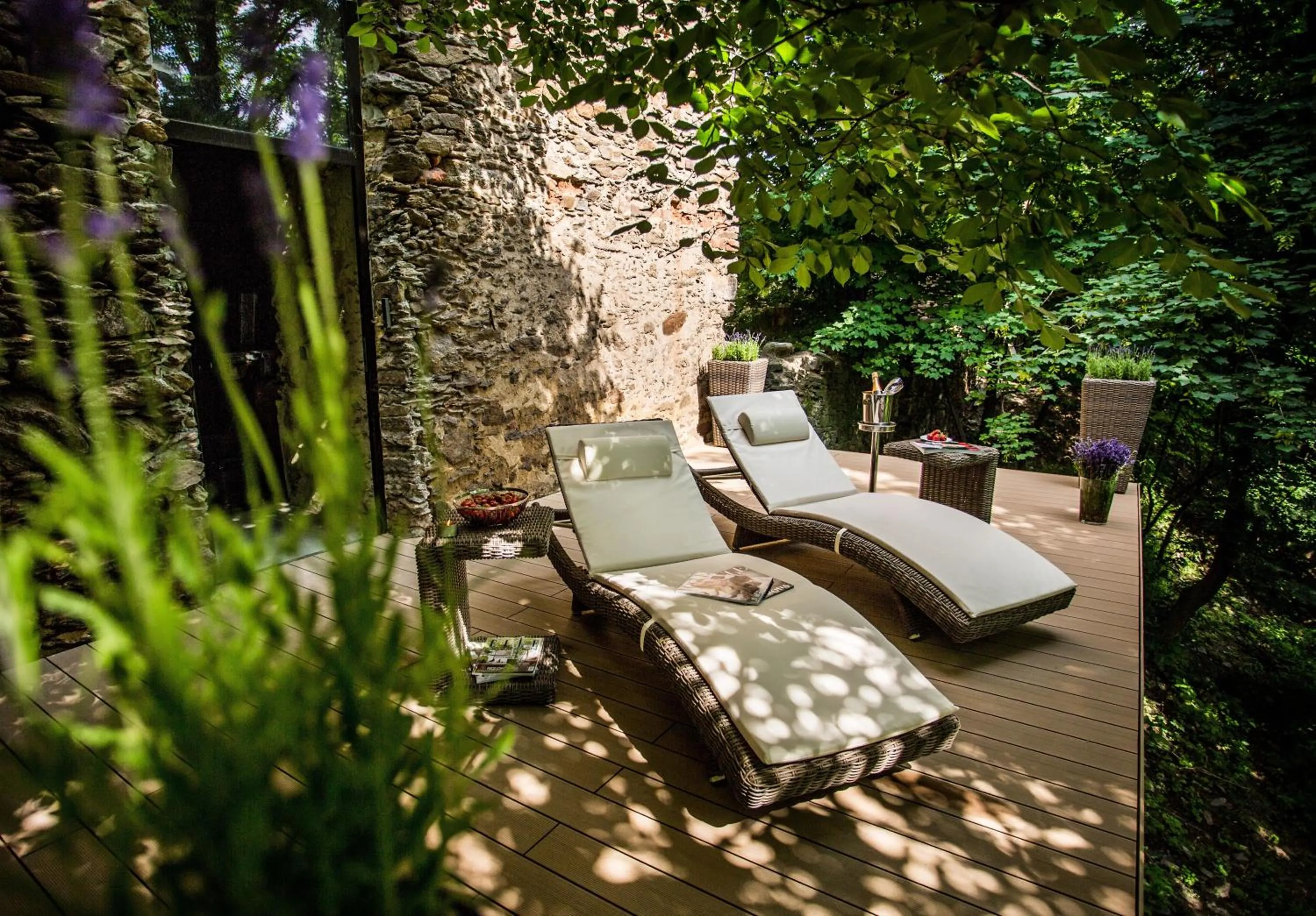 Balcony/Terrace in Uroczysko Siedmiu Stawów & Spa by L'Occitane