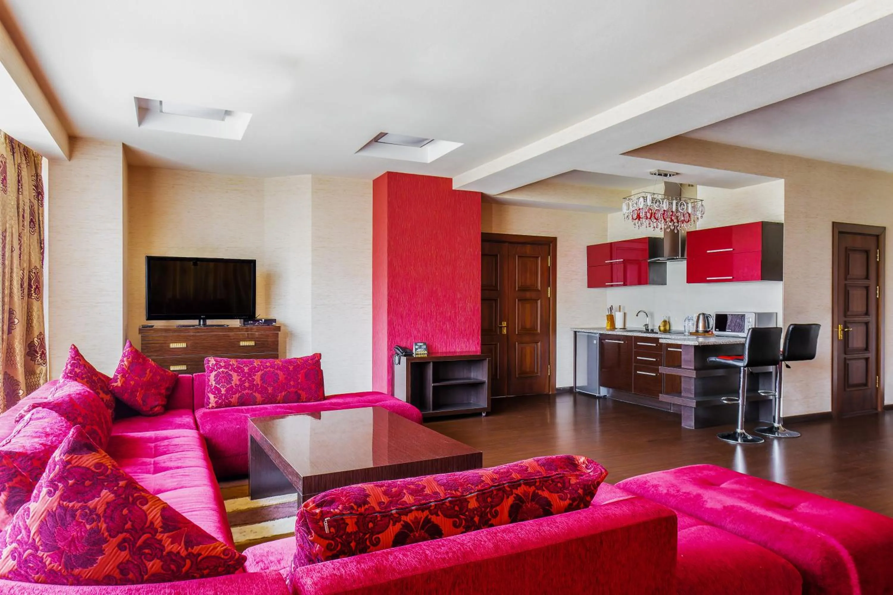 Living room in Darhan Boutique Hotel