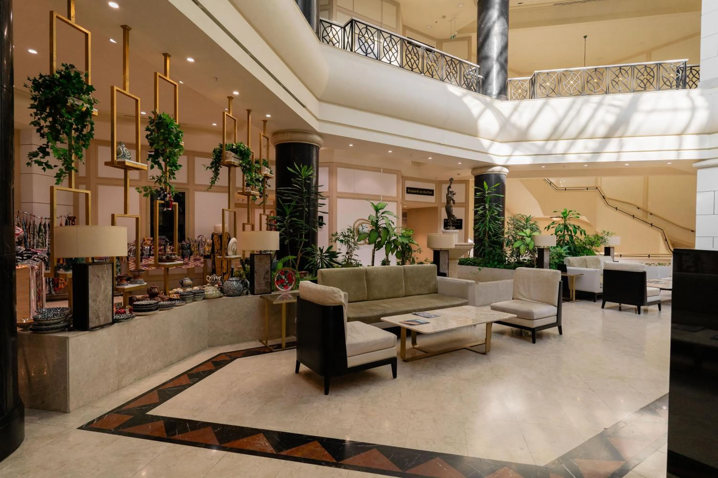 Lobby or reception in AZIMUT Grand Hotel Tashkent
