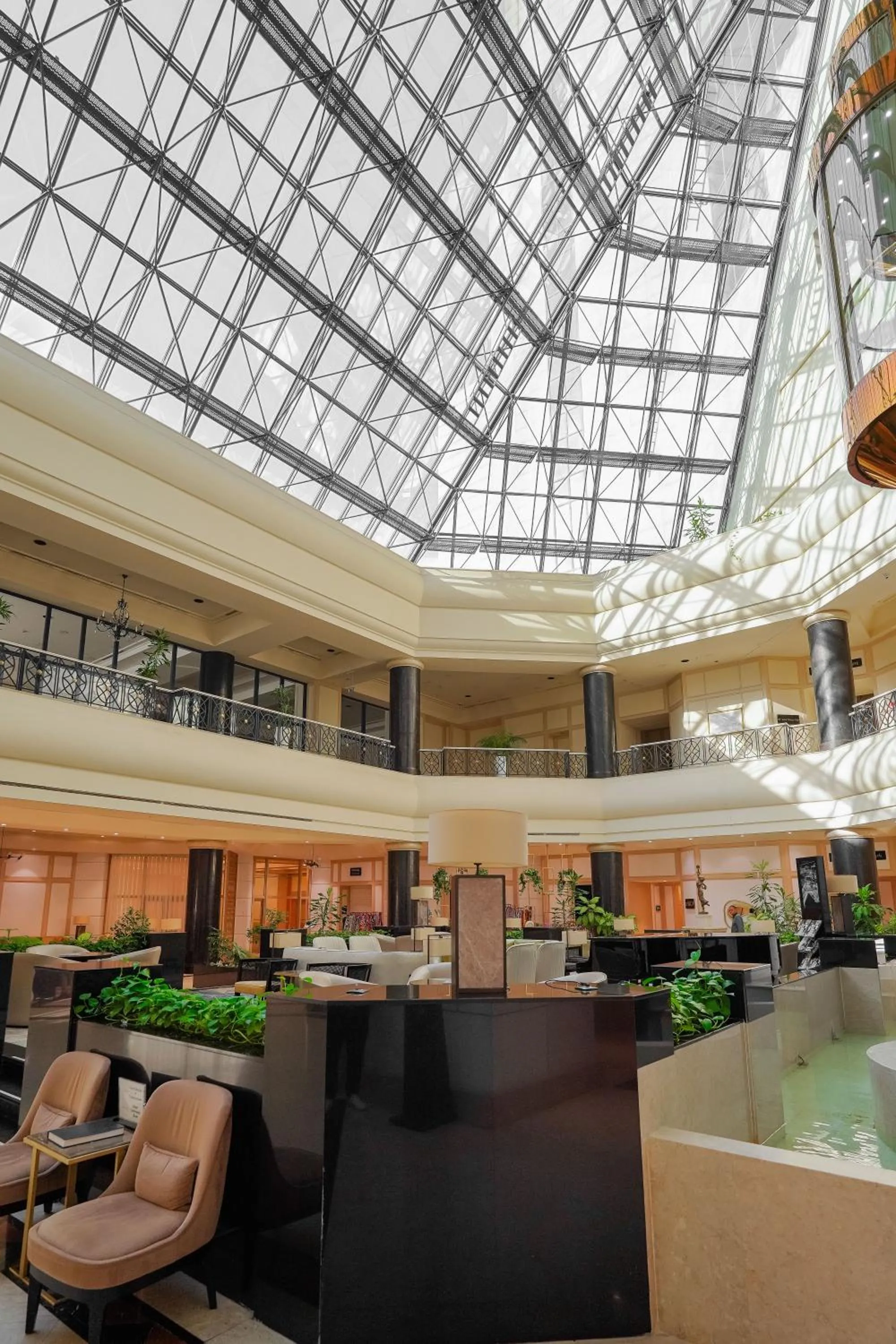 Lobby or reception in AZIMUT Grand Hotel Tashkent