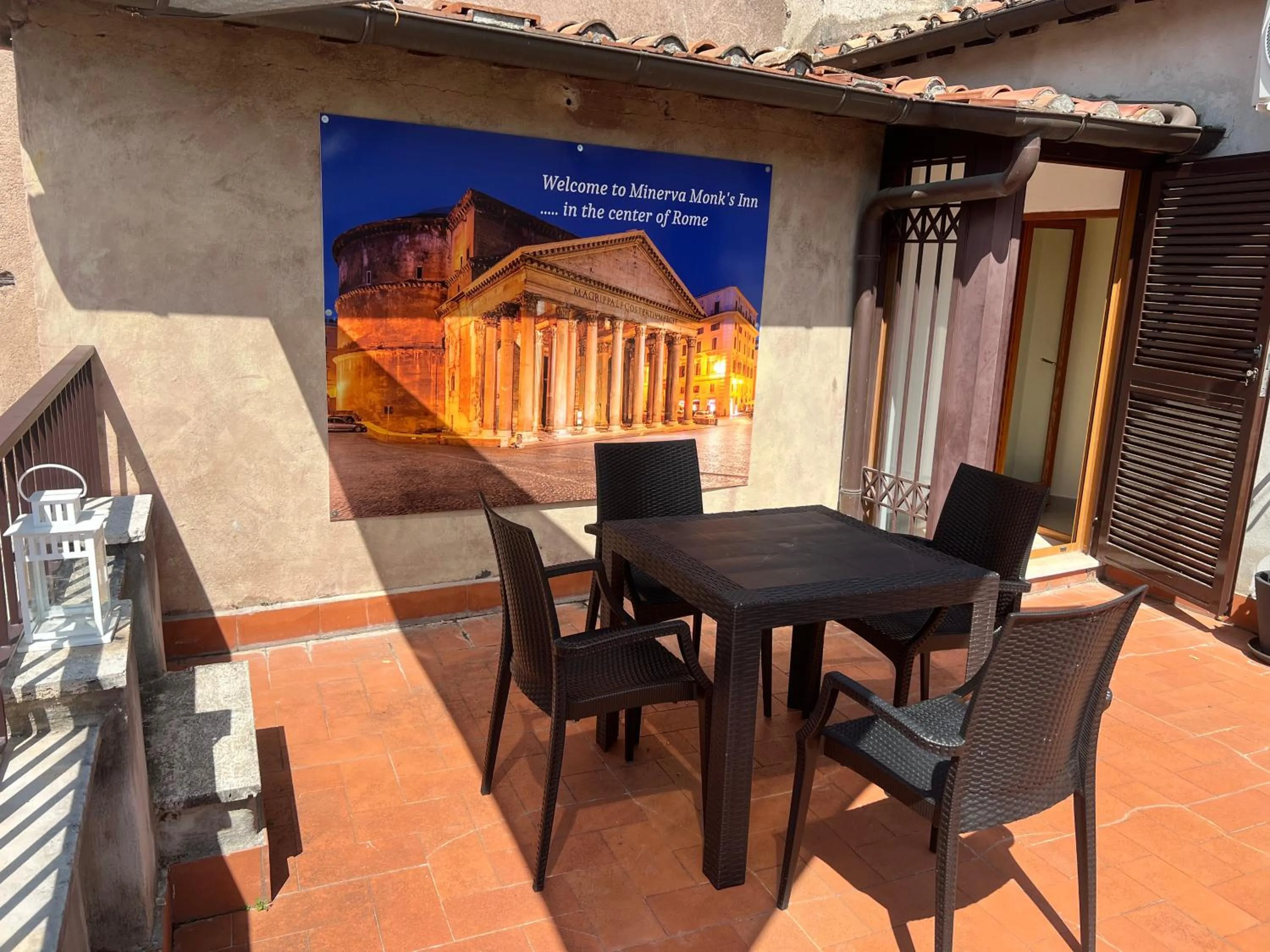 Balcony/Terrace in Minerva Monks Inn