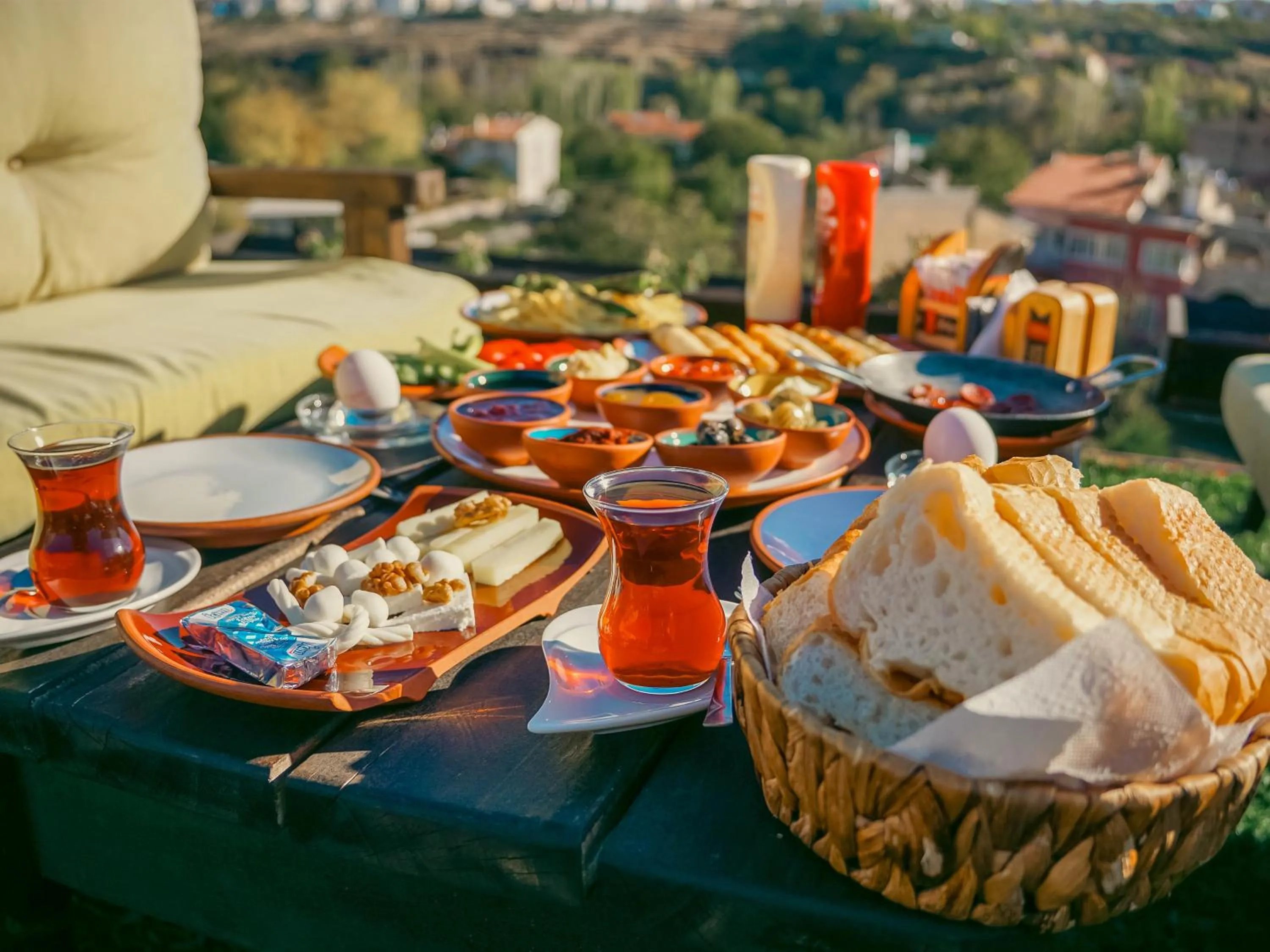 Food and drinks in Mahperi Cappadocia Cave