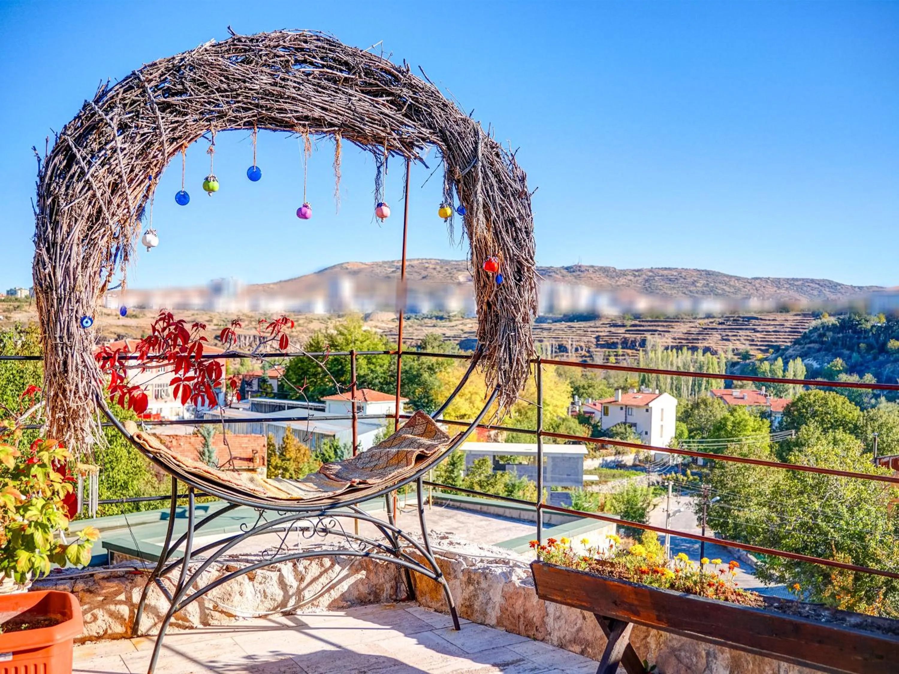 Patio in Mahperi Cappadocia Cave