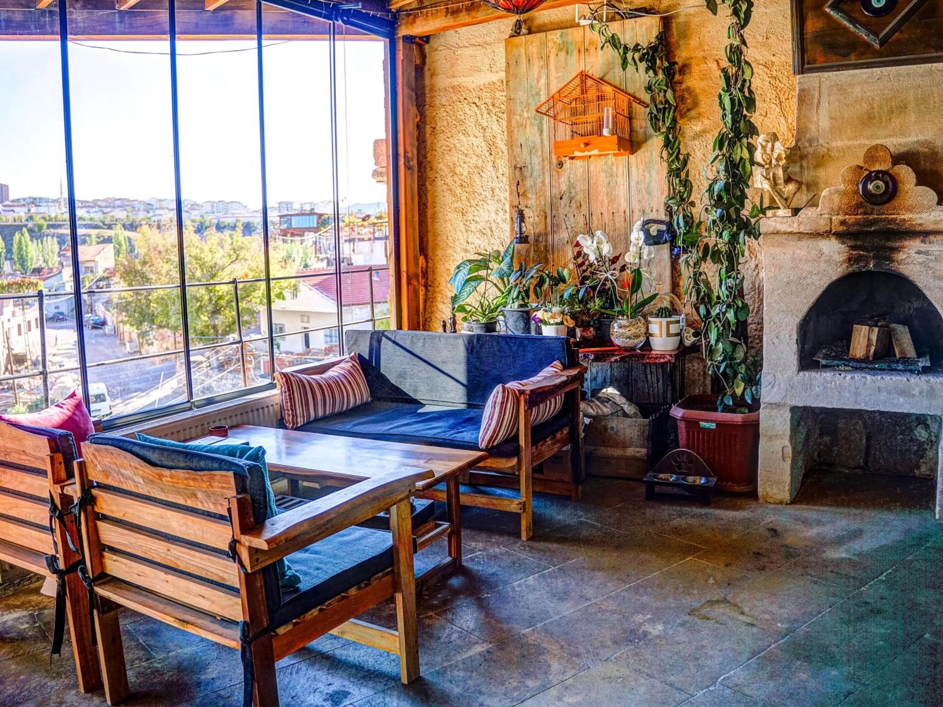 Living room in Mahperi Cappadocia Cave