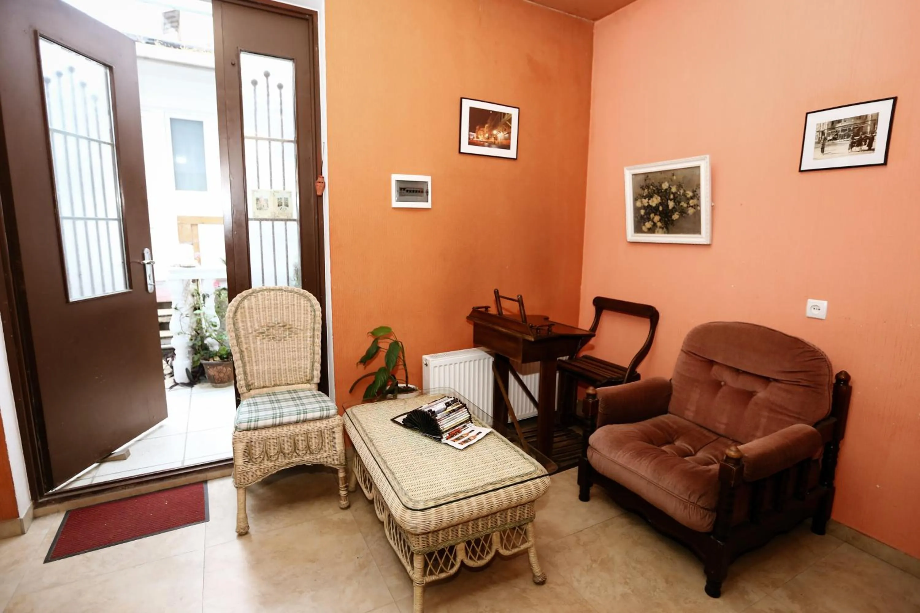 Seating area in Hotel Isaka