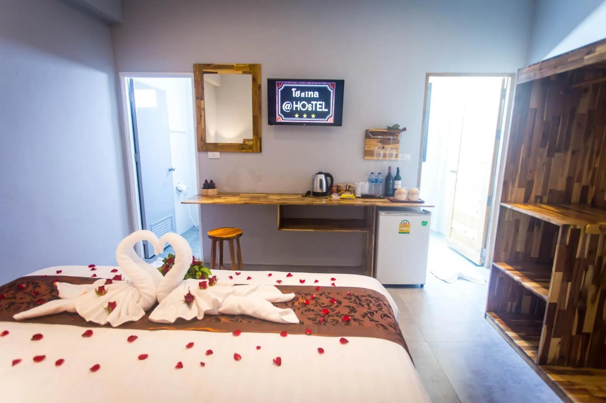 Bed in @HOsTEL PHANGAN