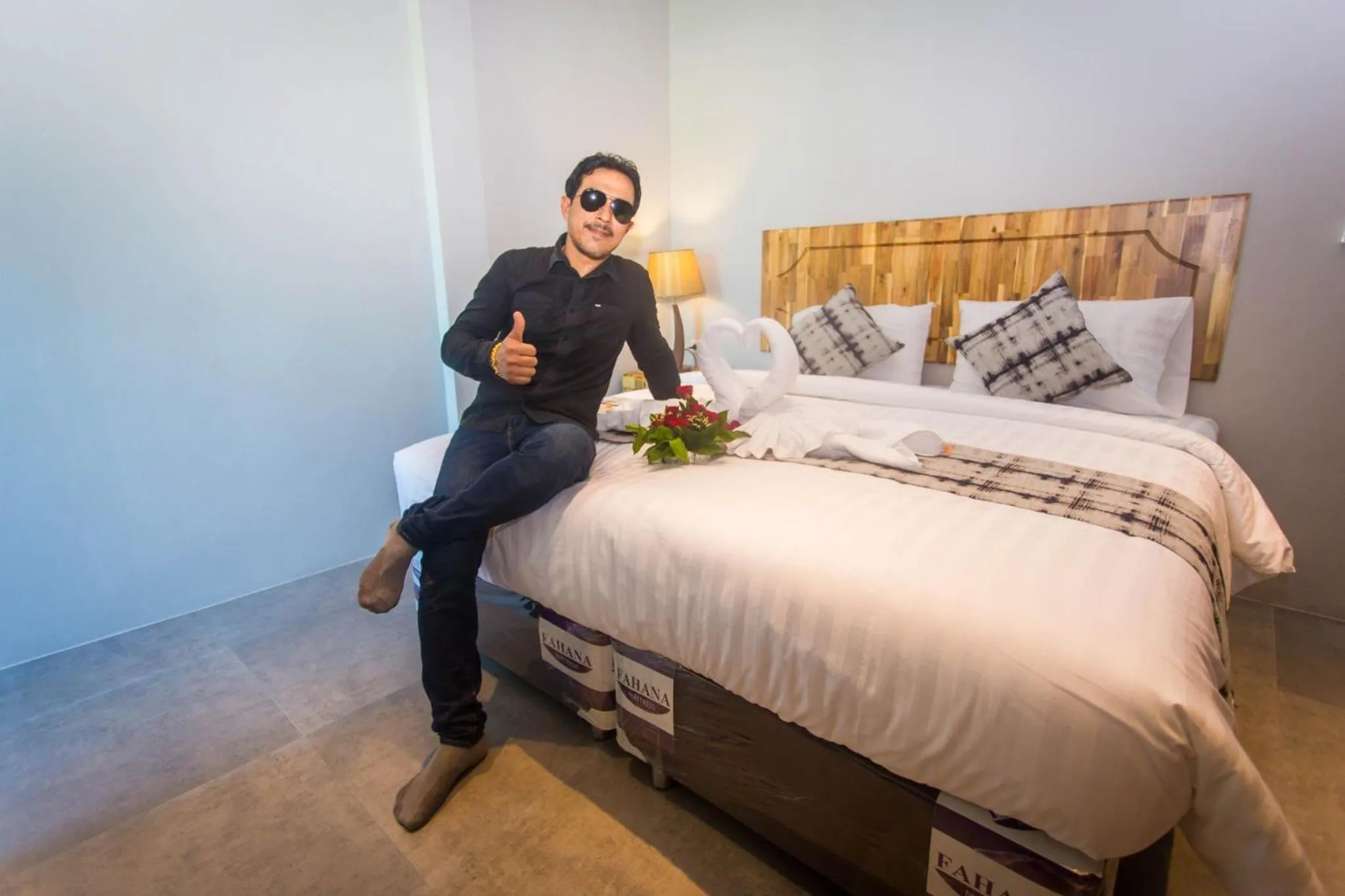 Bed in @HOsTEL PHANGAN