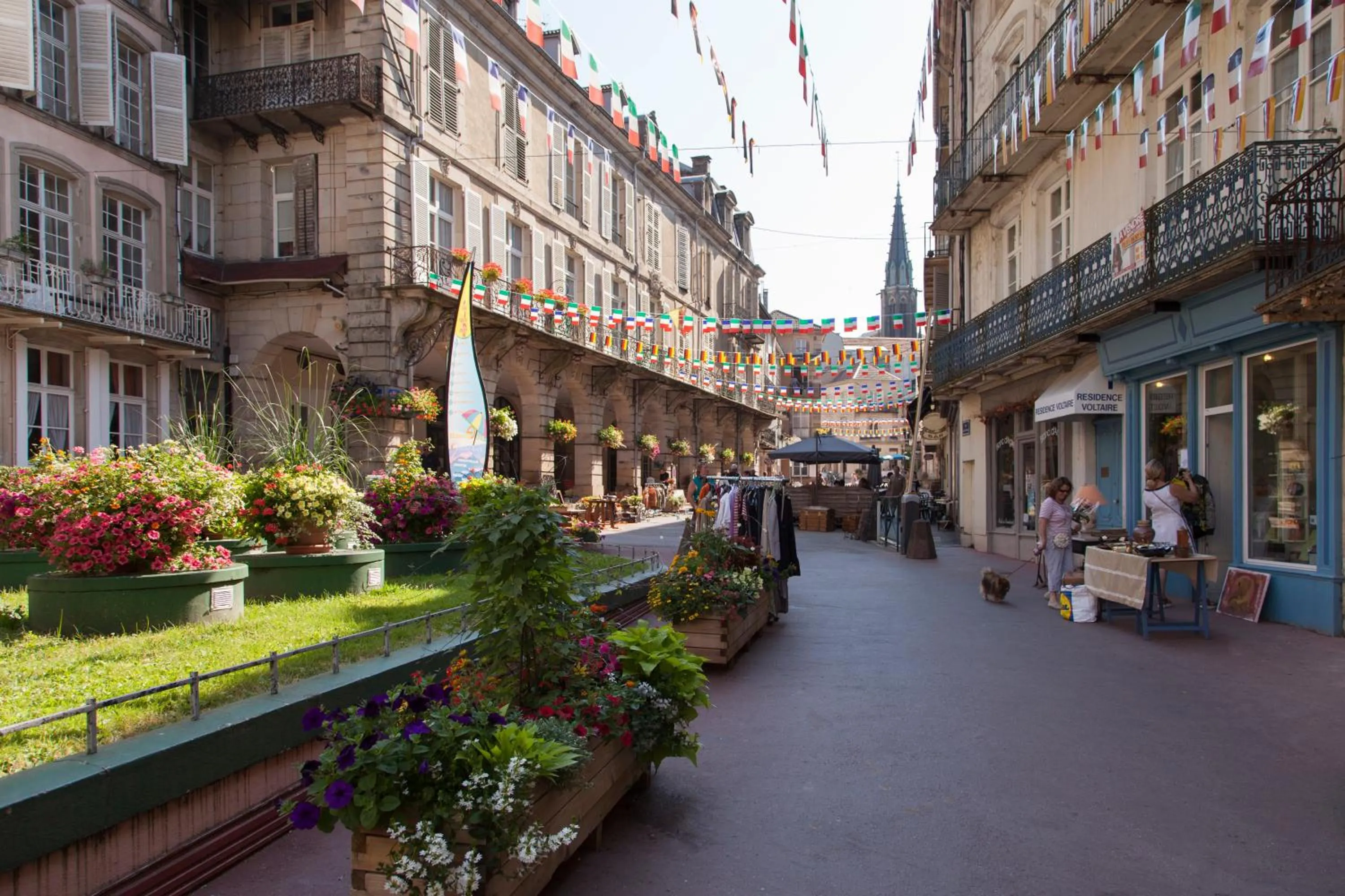 Shopping Area in Le Grand Hotel de Plombières by Popinns