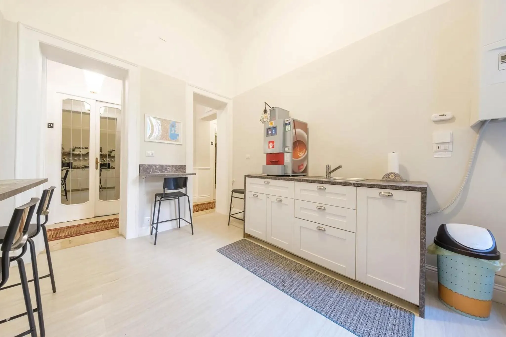 Communal kitchen in Il galleone