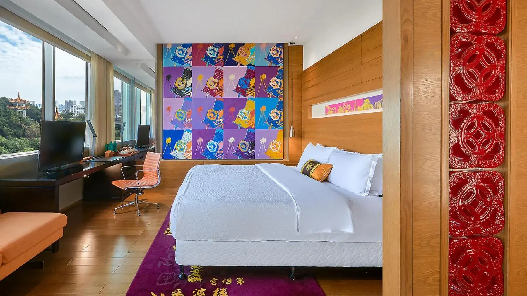 Premium King Room with City View in Hotel Indigo Xiamen Harbour by IHG Premium King Room with City View in Hotel Indigo Xiamen Harbour by IHG