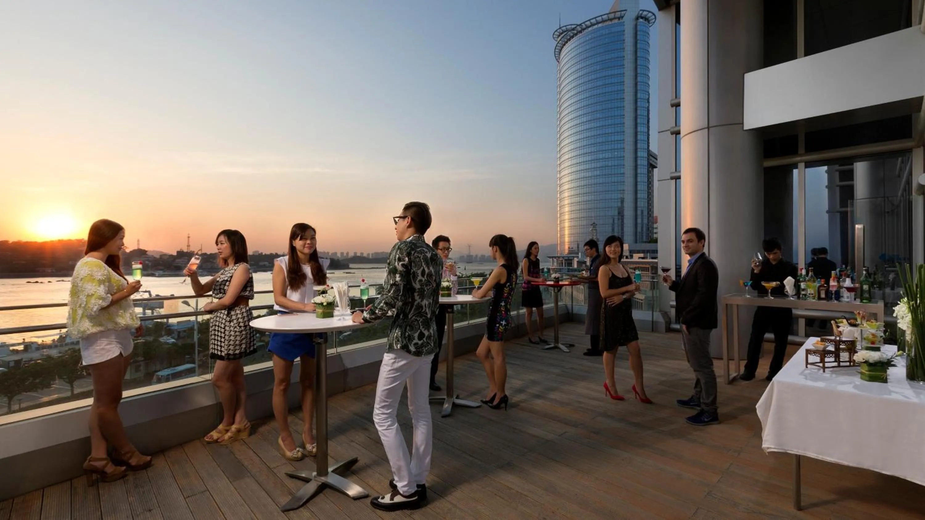 Meeting/conference room in Hotel Indigo Xiamen Harbour by IHG