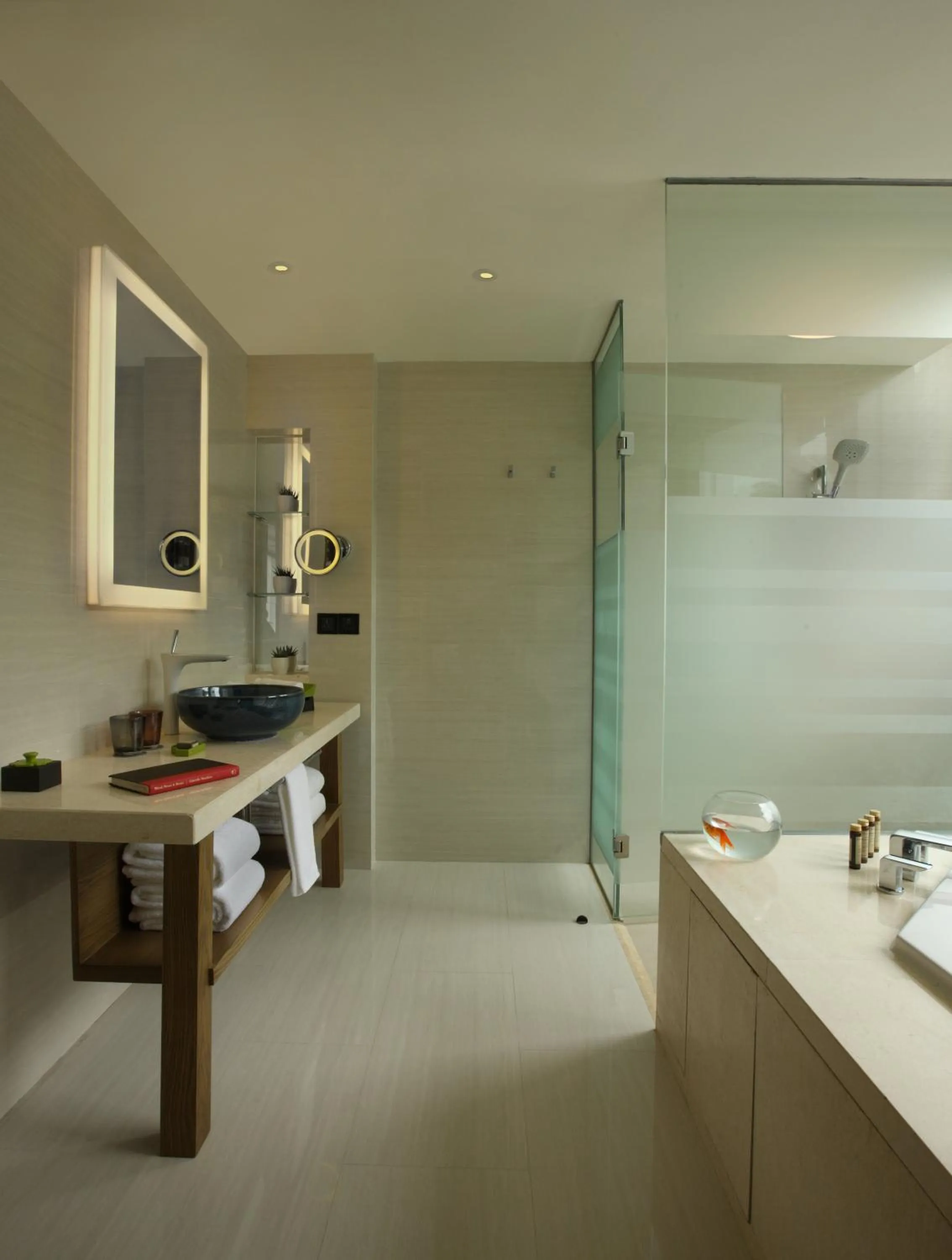 Bathroom in Hotel Indigo Xiamen Harbour by IHG