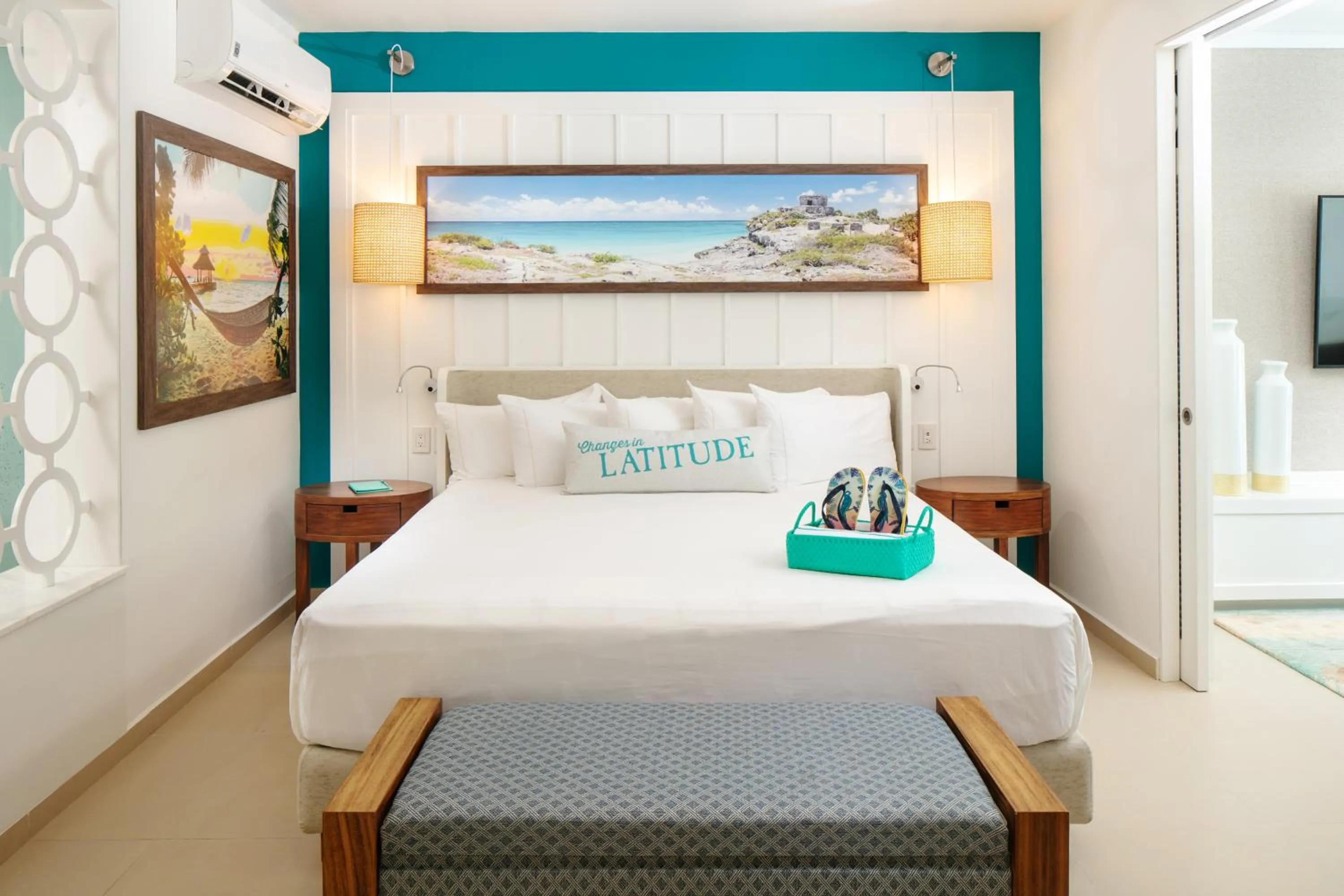 Bed in Margaritaville Island Reserve Riviera Cancún - A Karisma All-Inclusive Experience for All