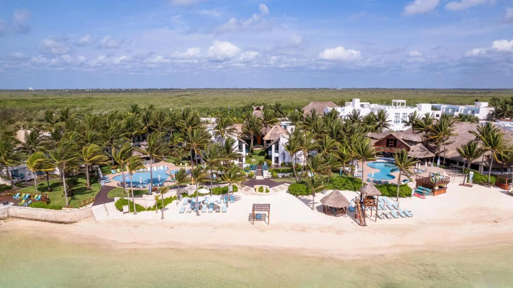 Bird's eye view in Margaritaville Island Reserve Riviera Cancún - A Karisma All-Inclusive Experience for All