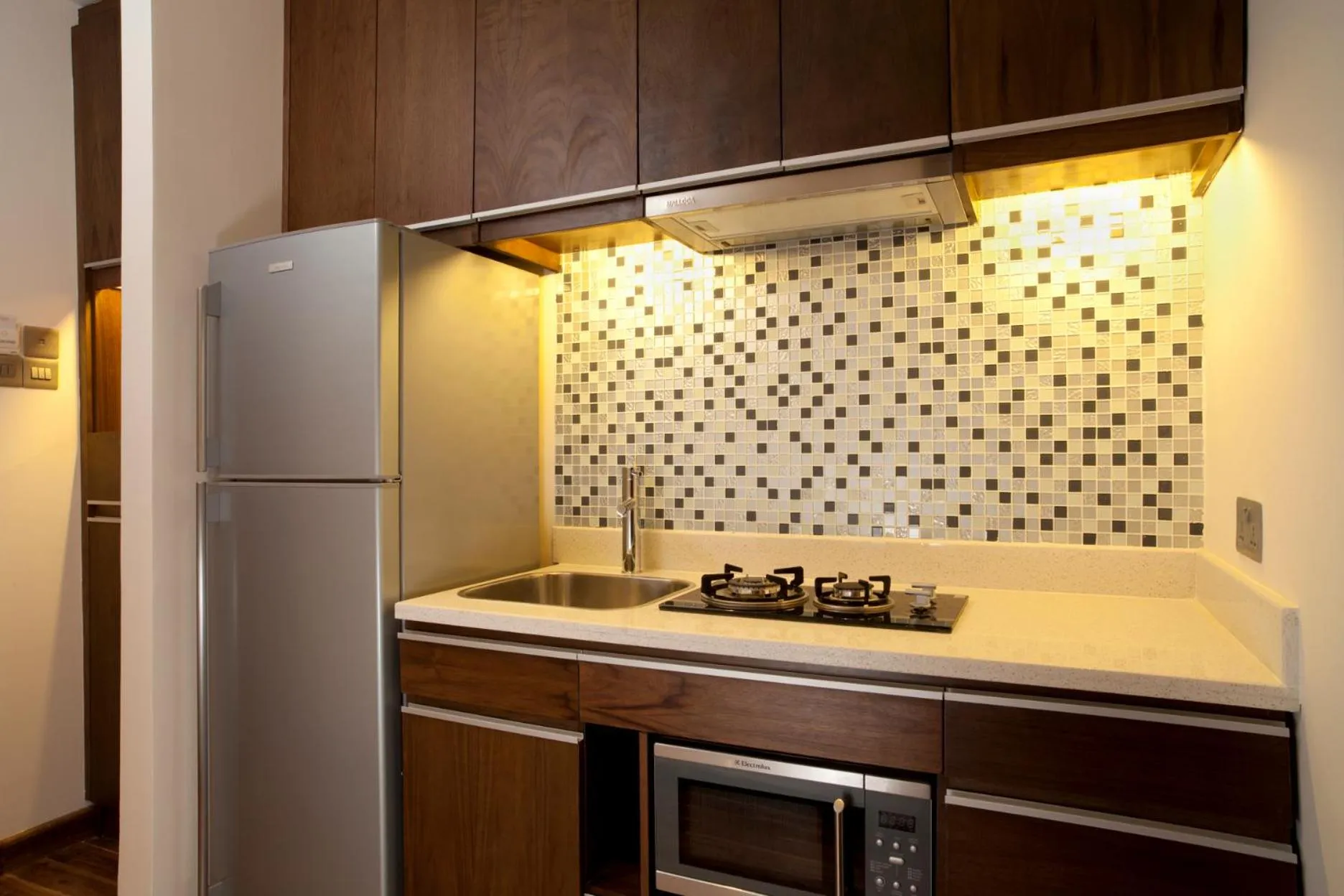 Kitchen or kitchenette in Saigon City Residence