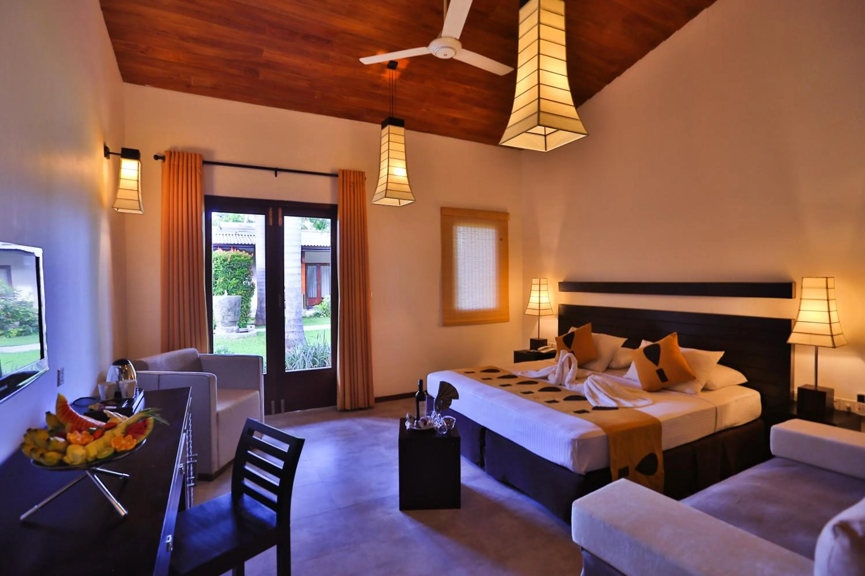 Toilet, Bed in Chaarya Resort & Spa