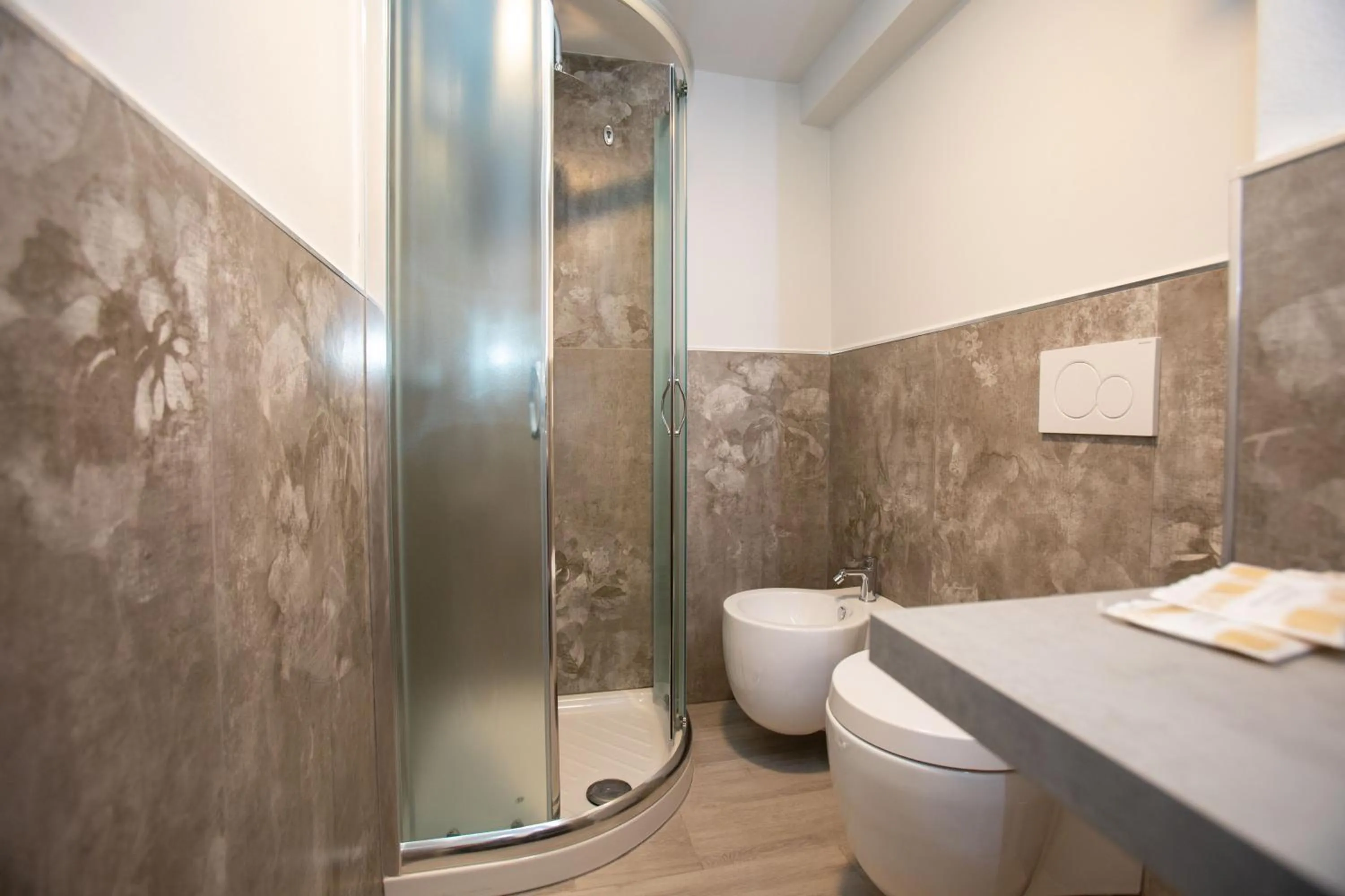 Shower in AL 54 Accommodation