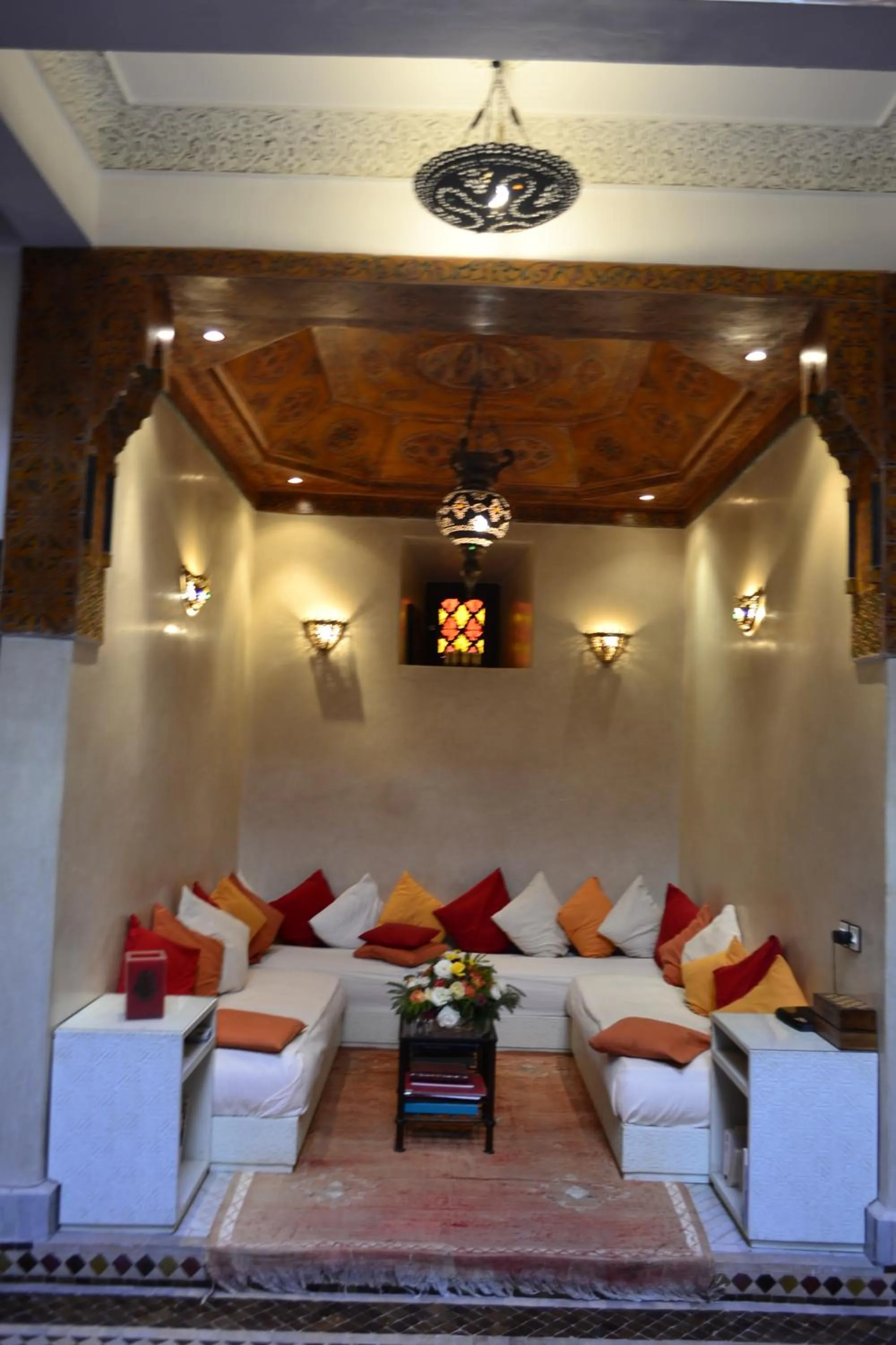 Lobby or reception in Riad Charik