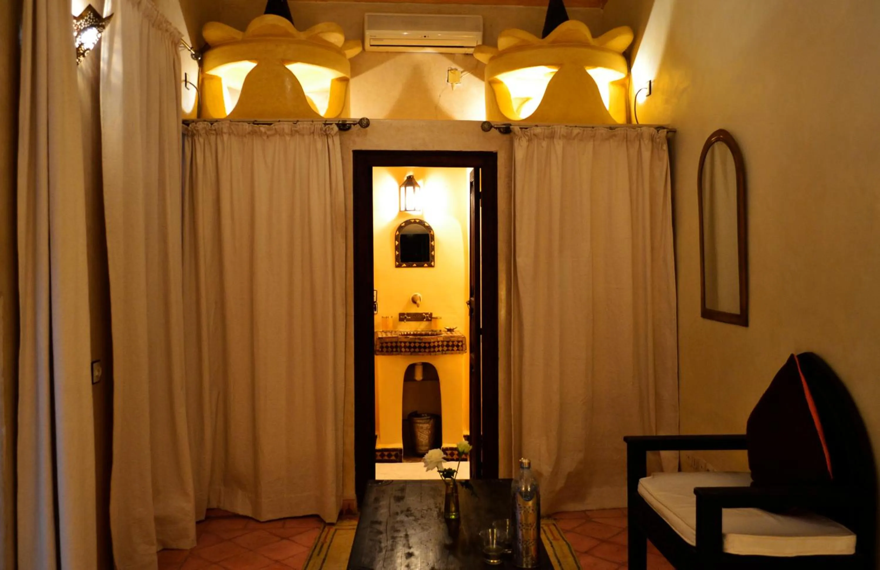 Seating area in Riad Charik