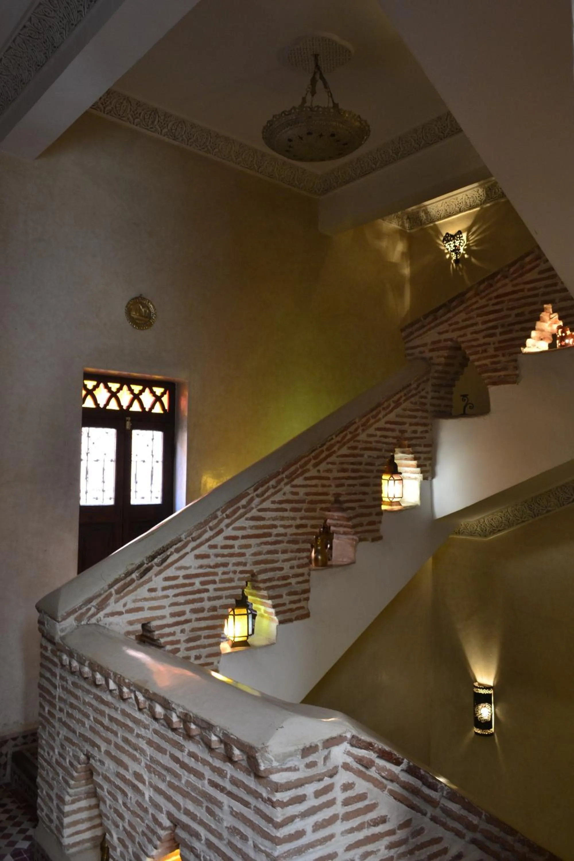 Decorative detail in Riad Charik