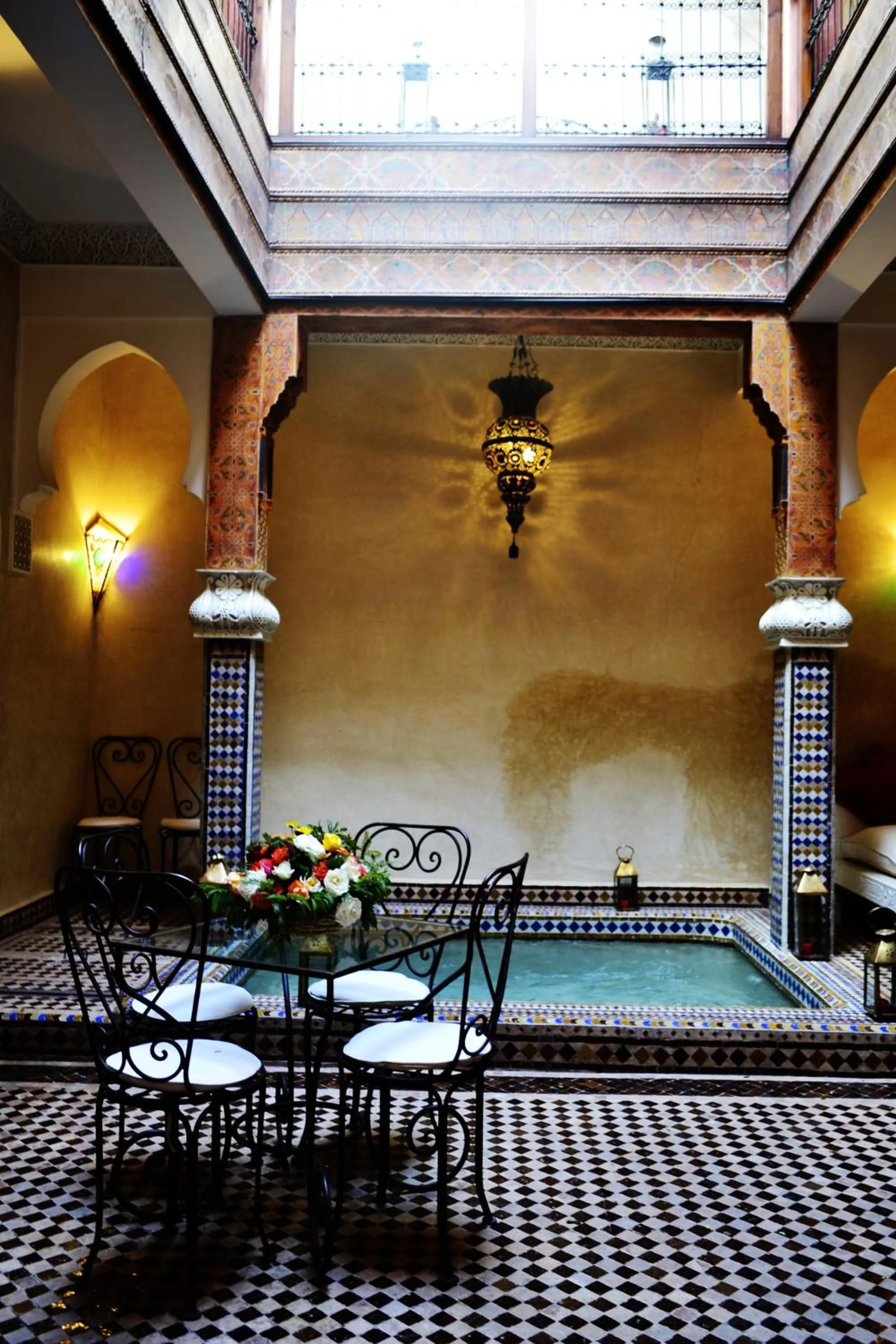 Patio in Riad Charik