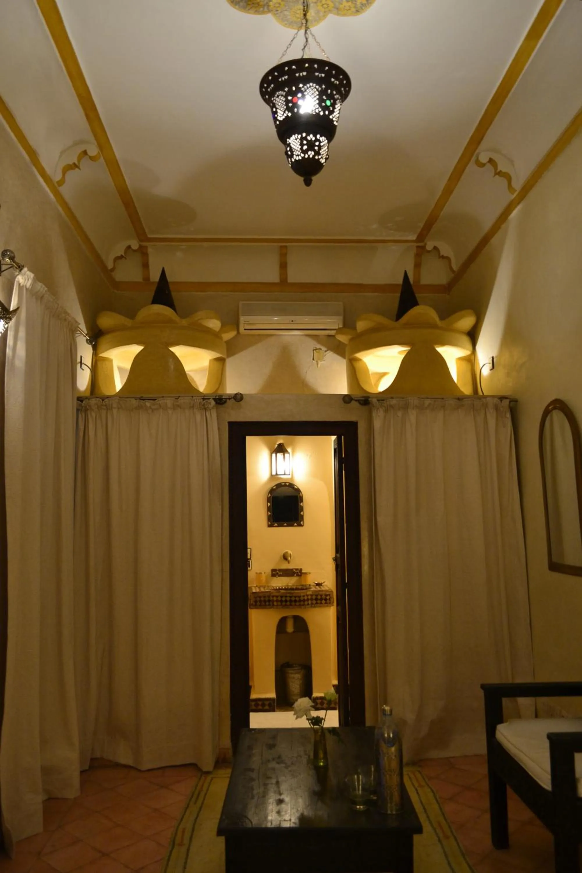 Decorative detail in Riad Charik