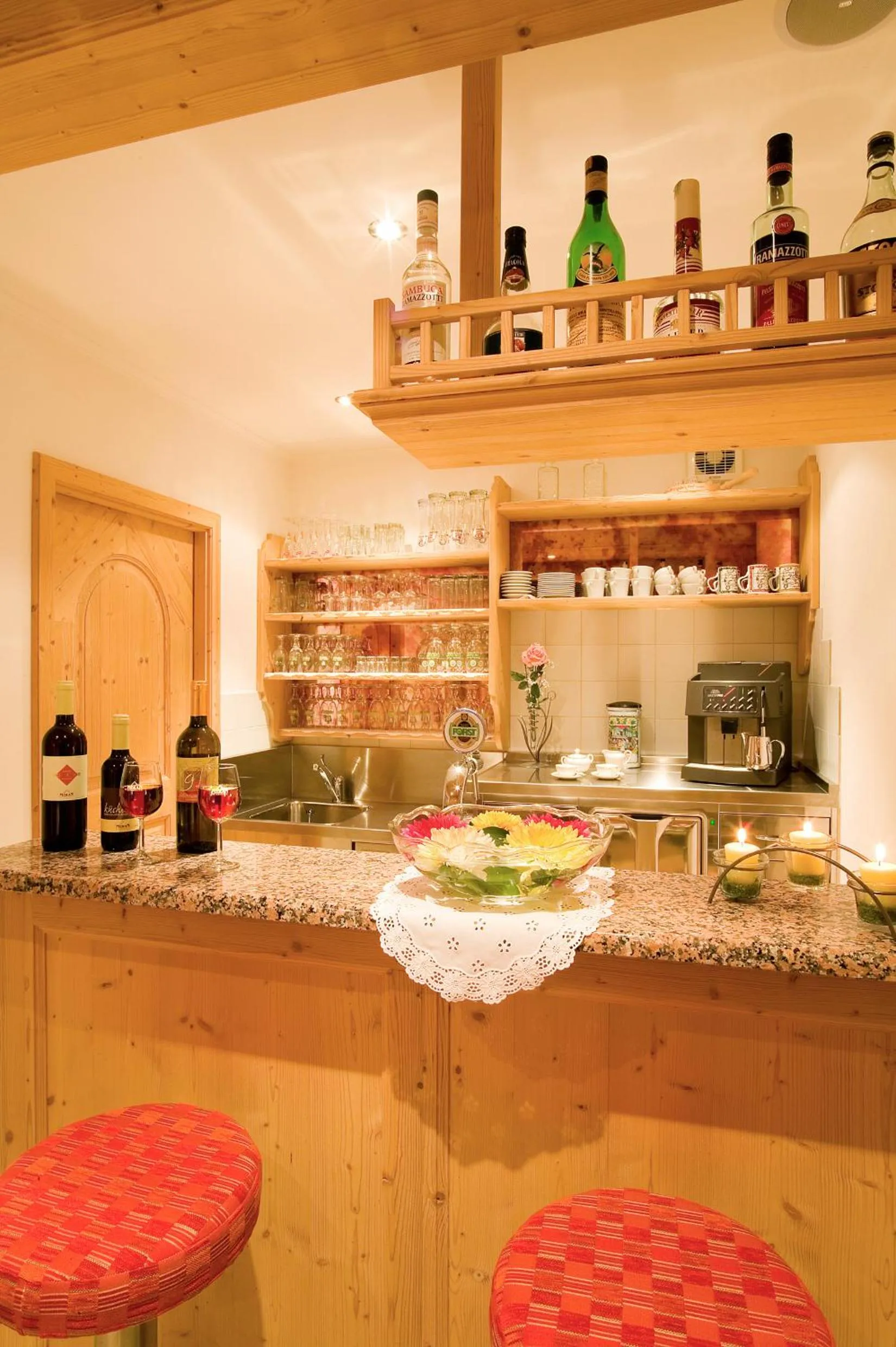 Lounge or bar in Apartm. & BB Ferienidylle Gstrein