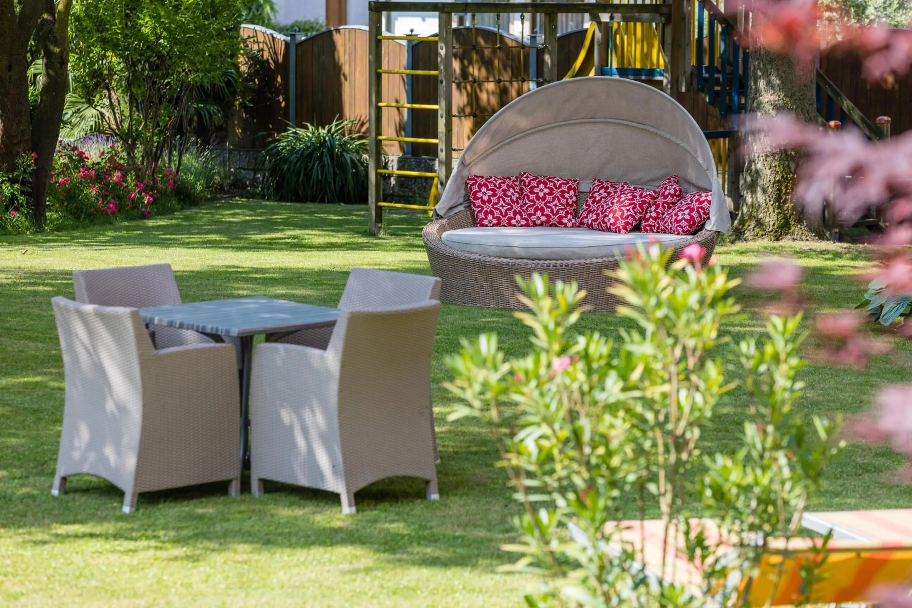 Garden in Apartm. & BB Ferienidylle Gstrein