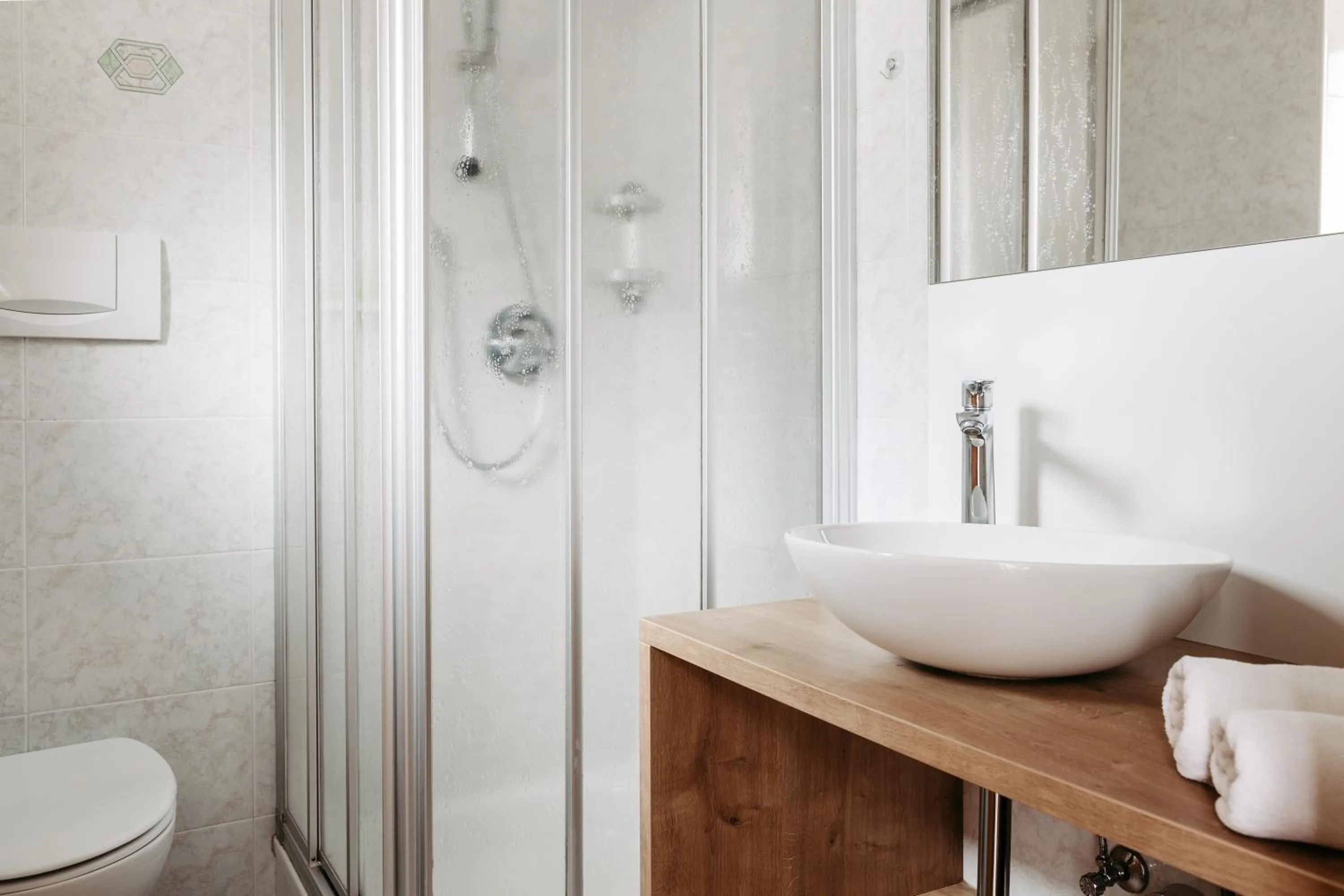 Bathroom in Apartm. & BB Ferienidylle Gstrein