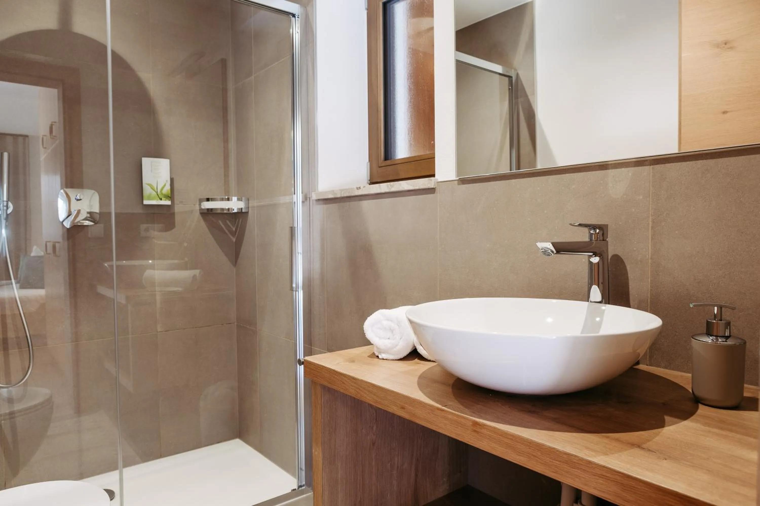 Bathroom in Apartm. & BB Ferienidylle Gstrein