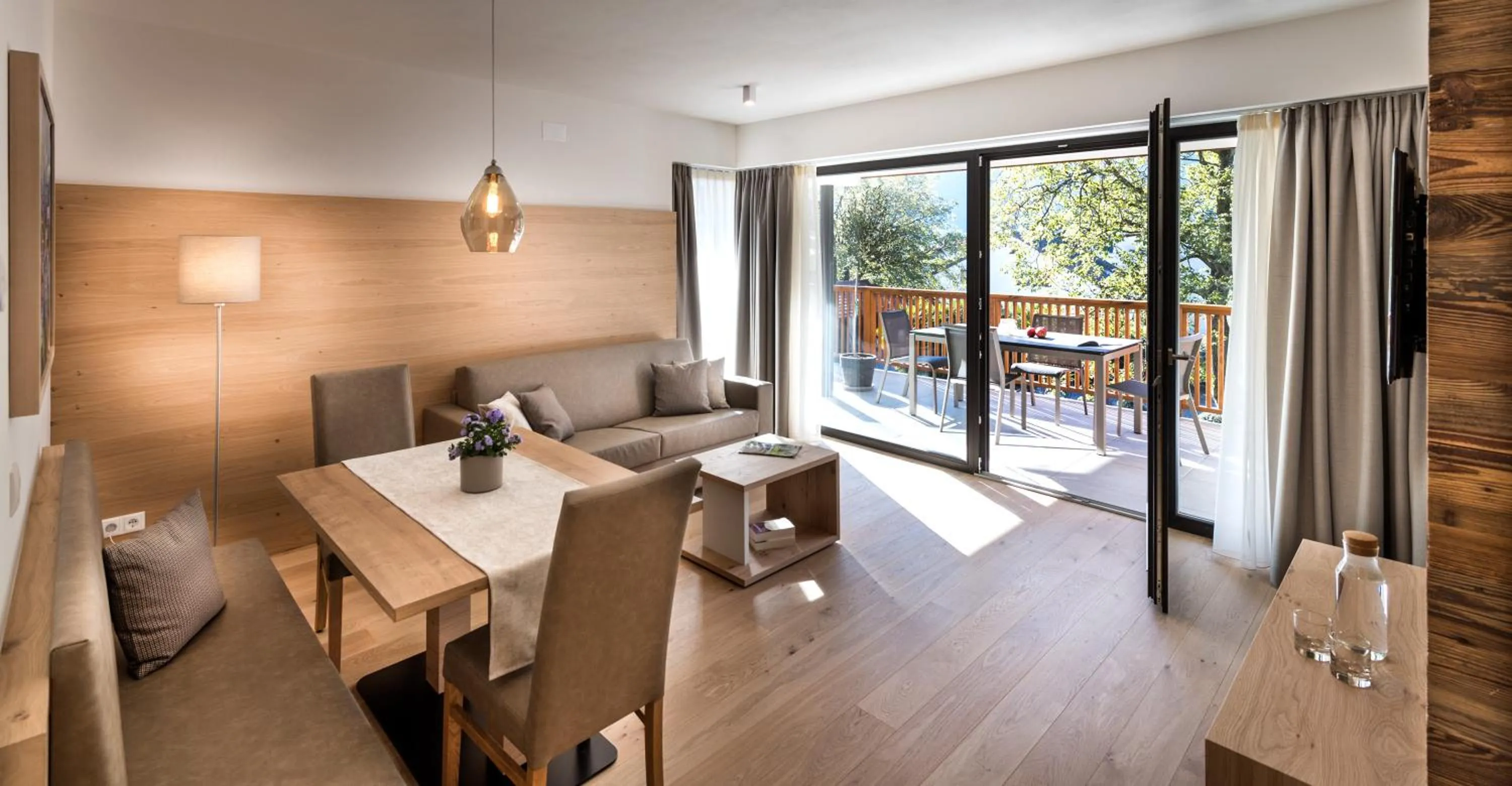 Living room in Apartm. & BB Ferienidylle Gstrein