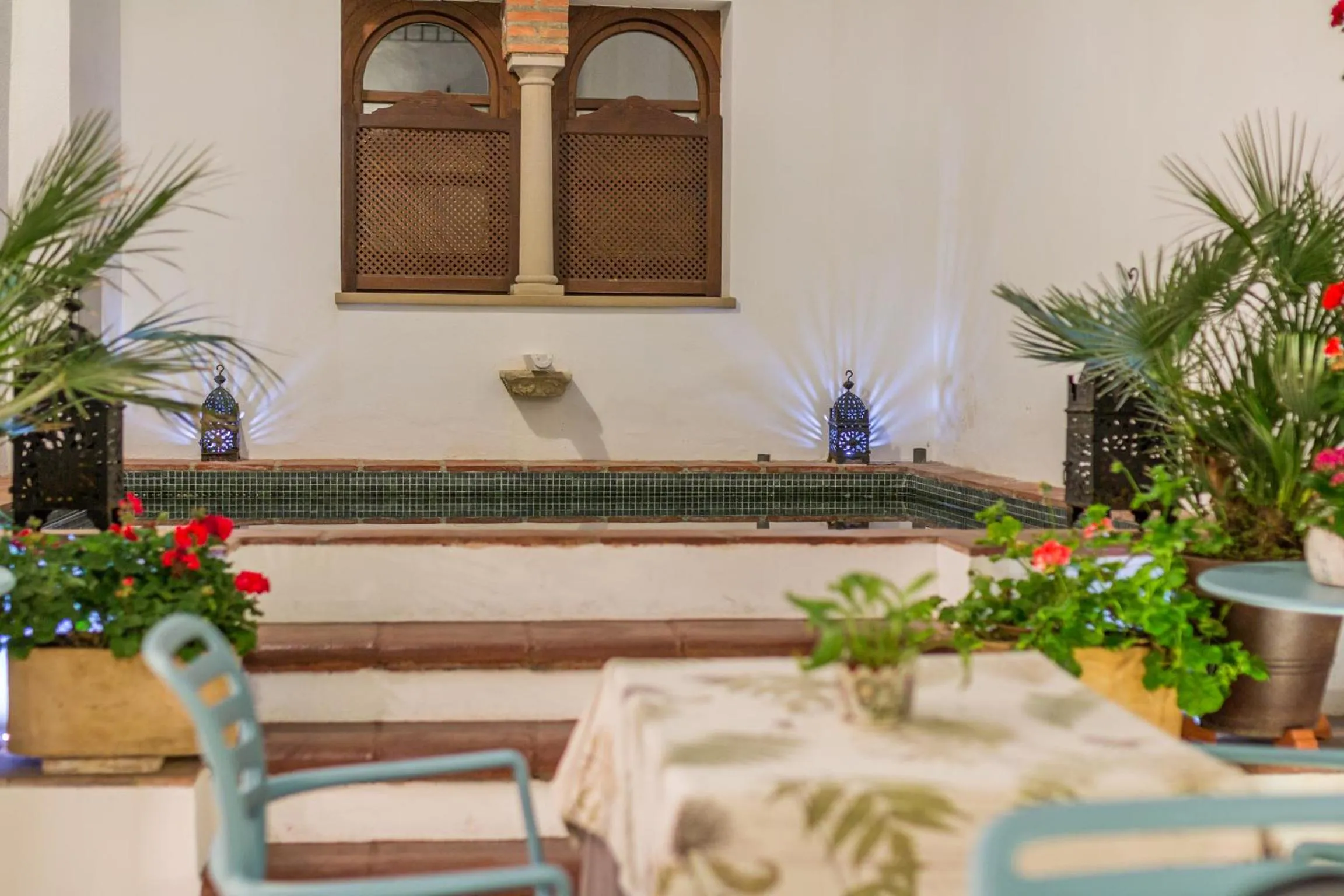 Patio in ApartaSuites Alberca Deluxe