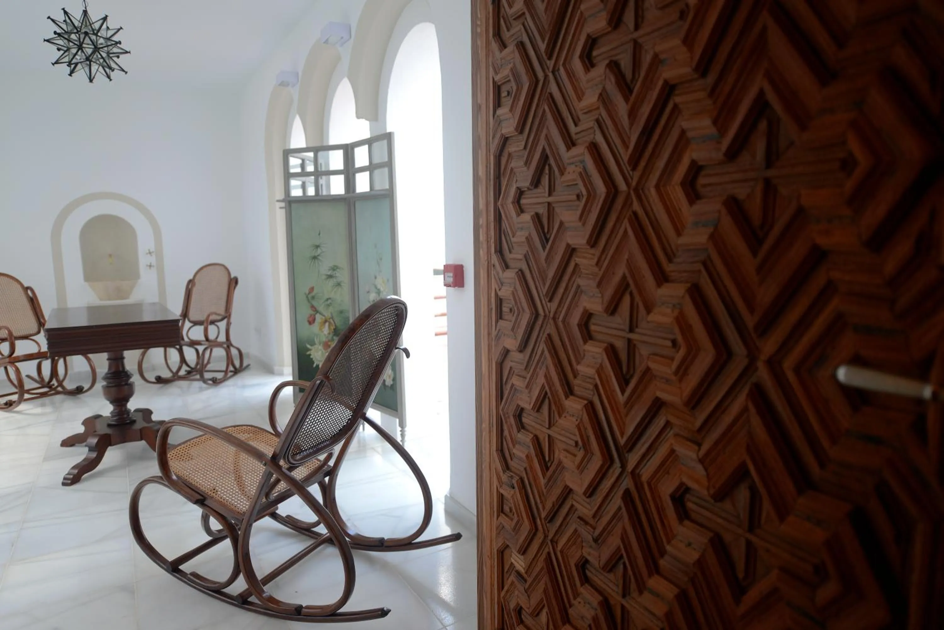 Patio in ApartaSuites Alberca Deluxe