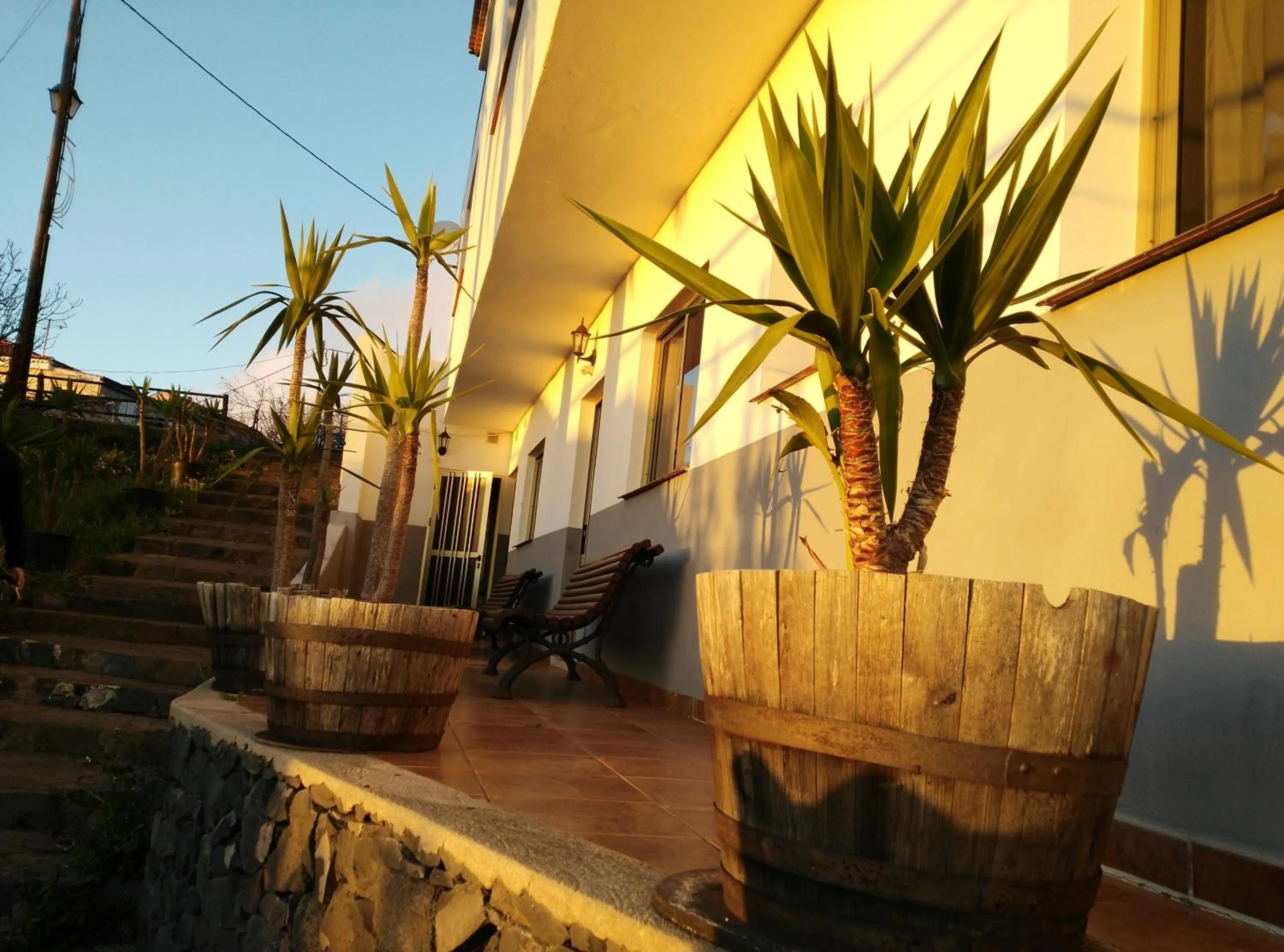 Property building in Pensión Amparo Las Hayas