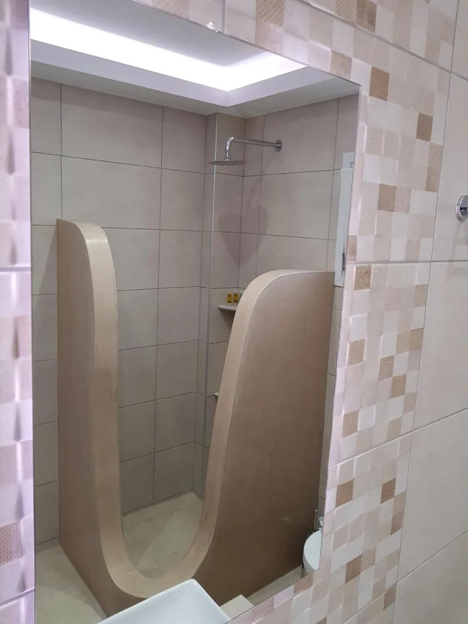 Shower in Moonlight Apartments & Suites