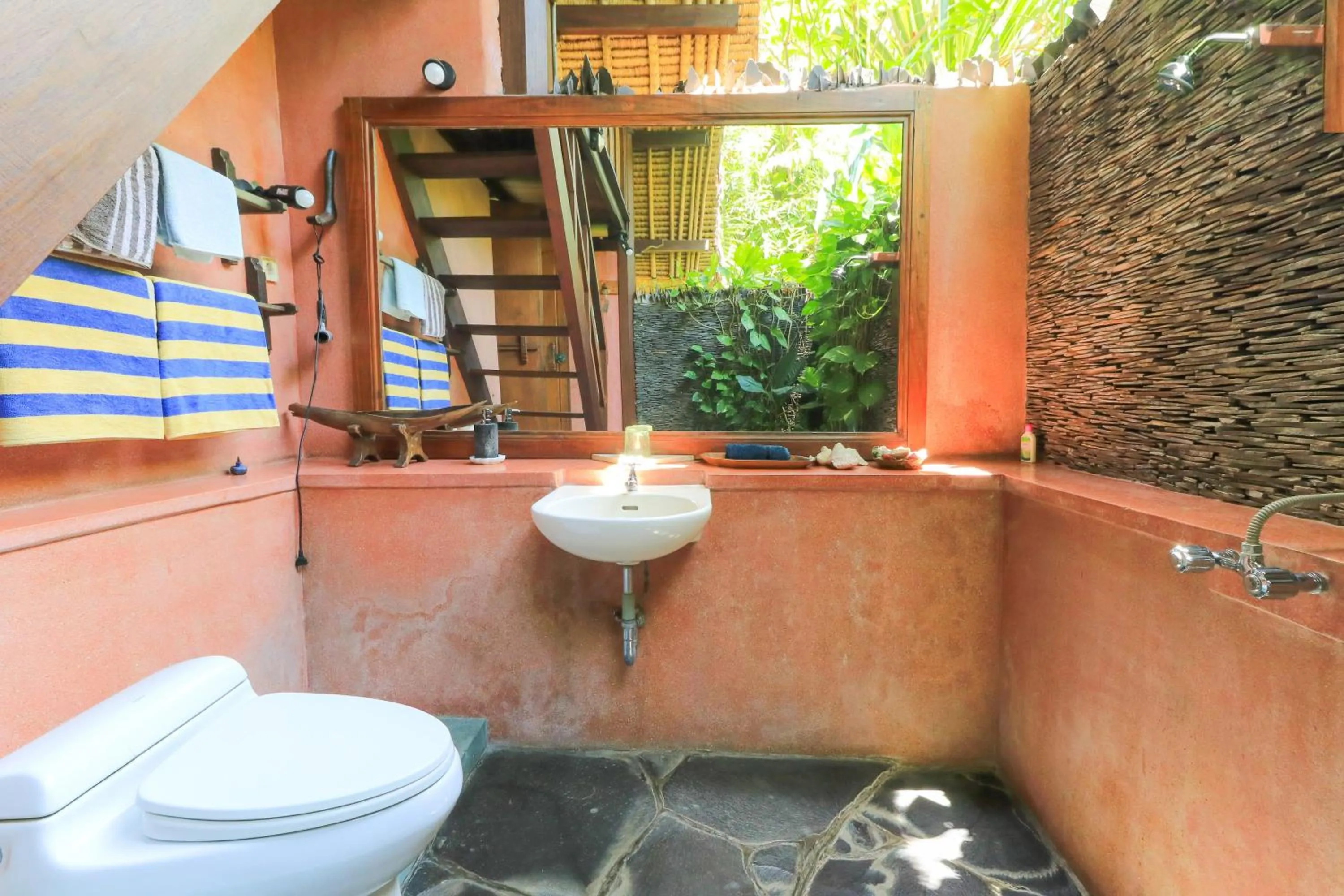 Bathroom in Palm Beach Villas Bali