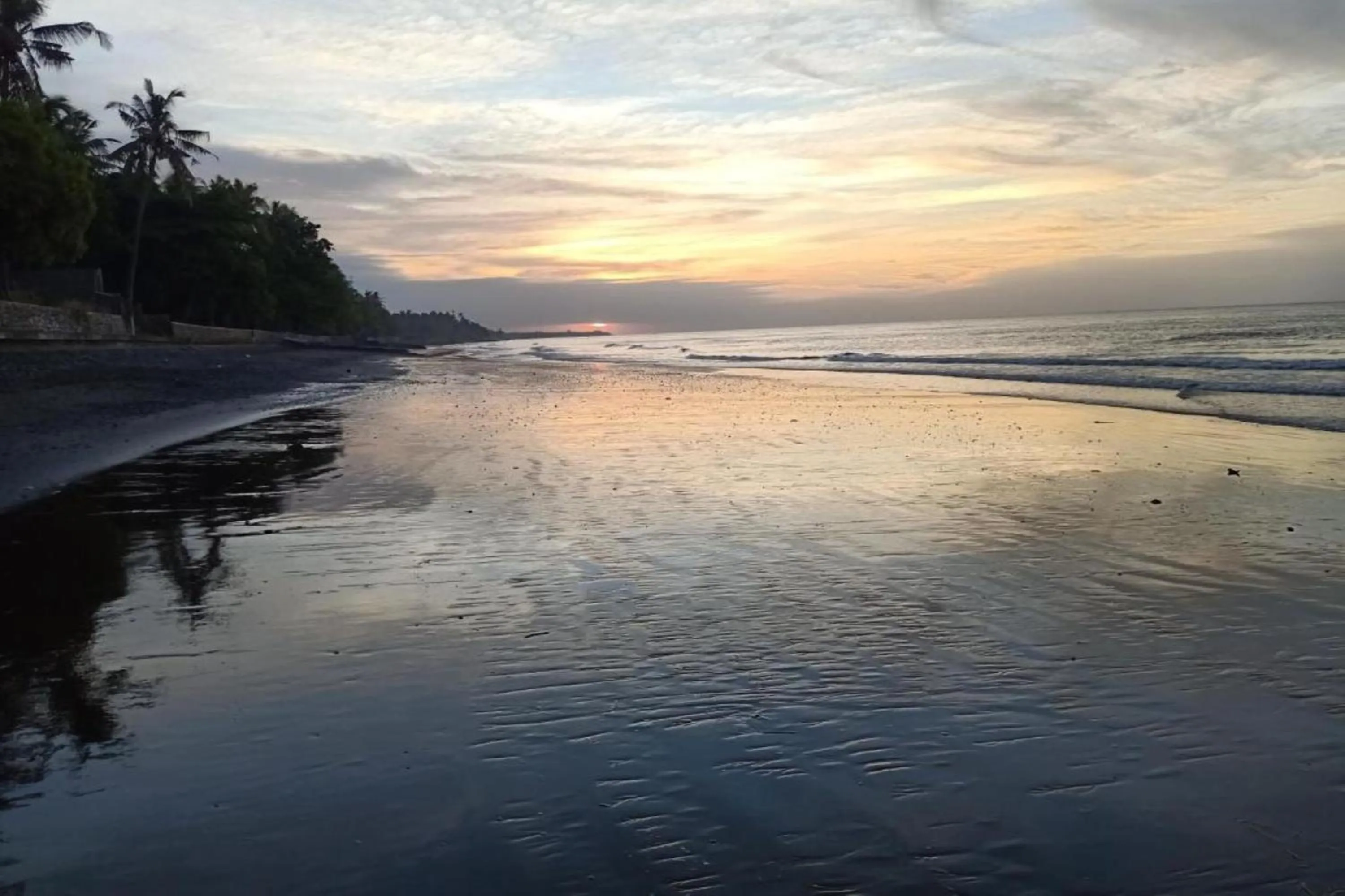 Sea view in Palm Beach Villas Bali