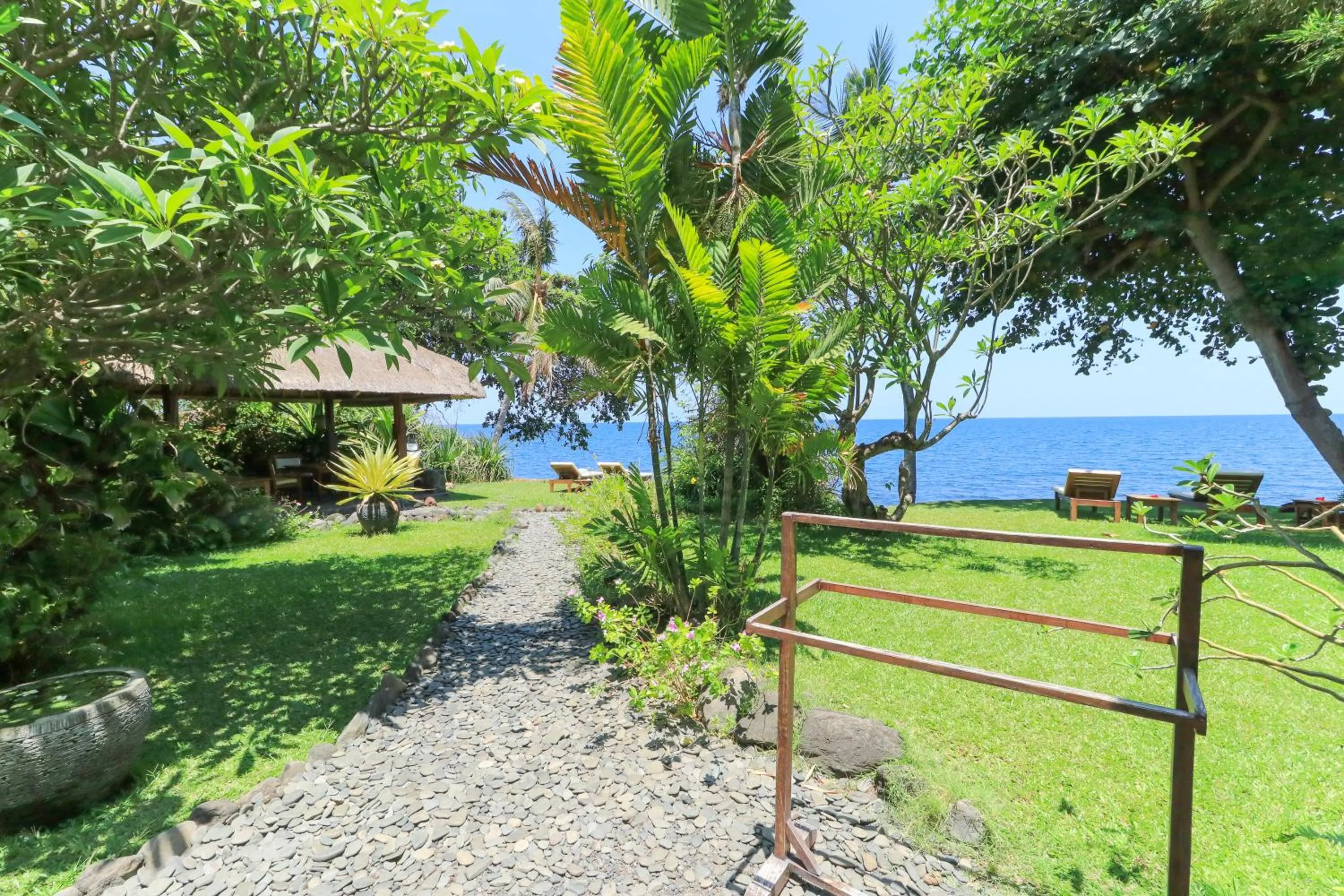 Sea view in Palm Beach Villas Bali
