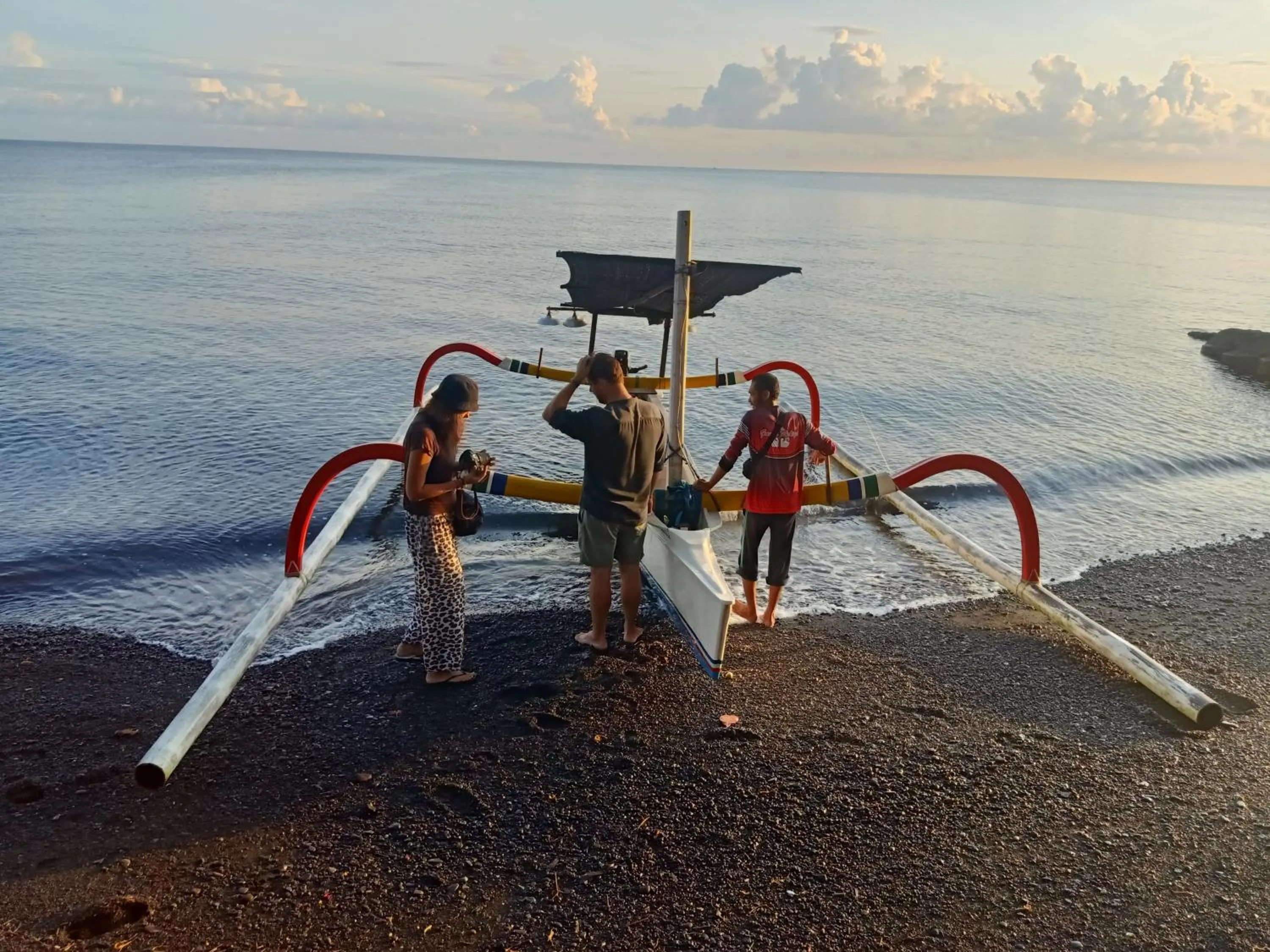 Sea view in Palm Beach Villas Bali