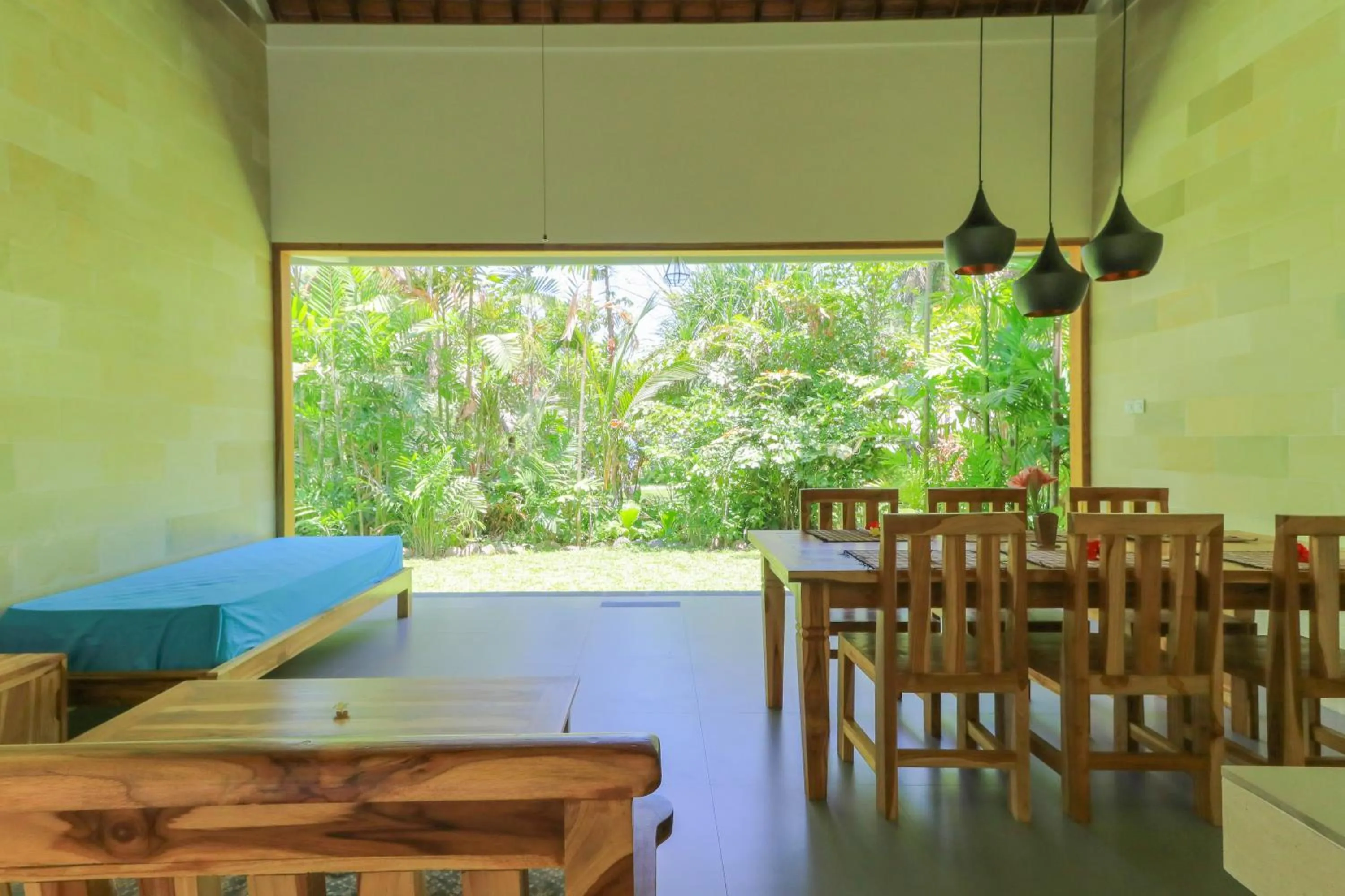 Living room in Palm Beach Villas Bali