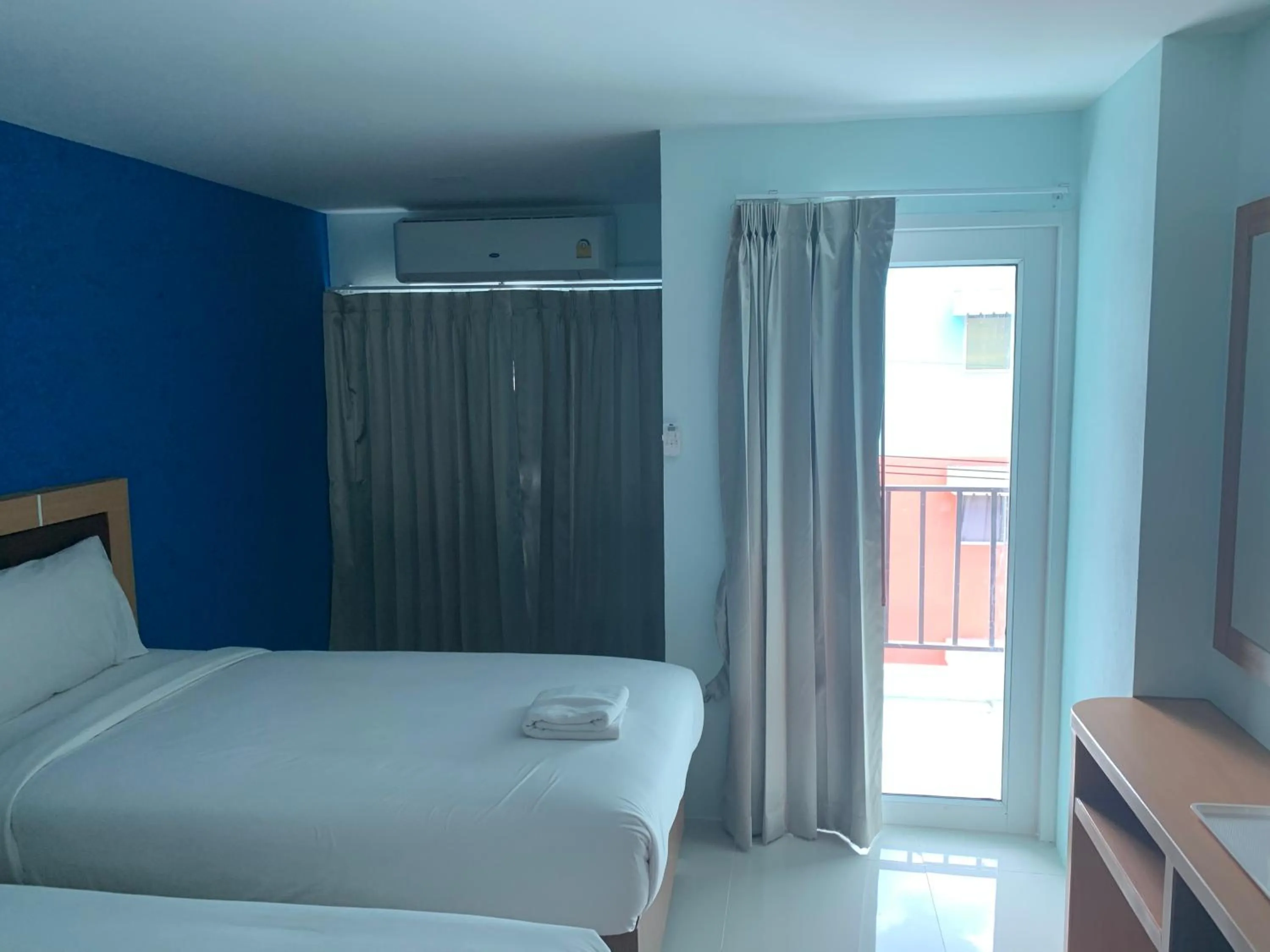 Bed in Taragrand Donmuang Airport Hotel