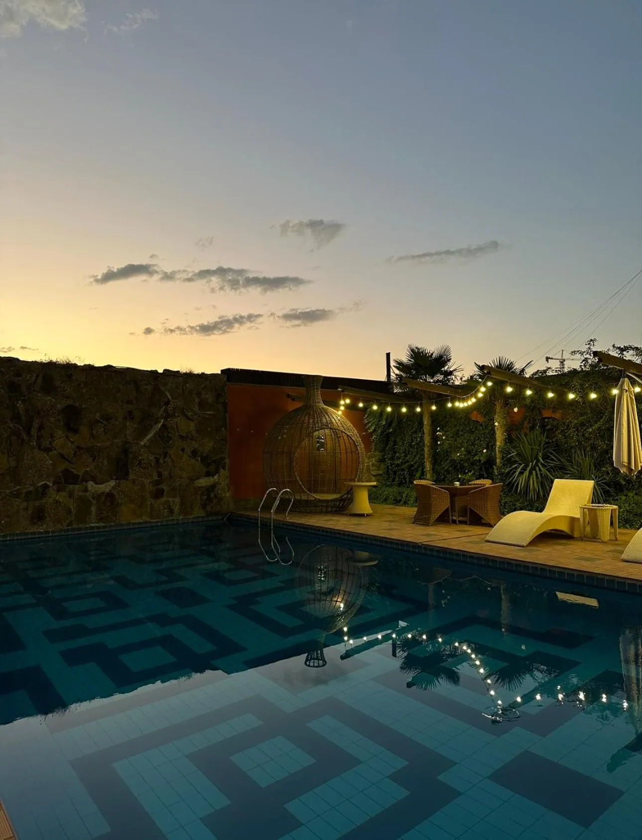 Garden in Konyak Hotel