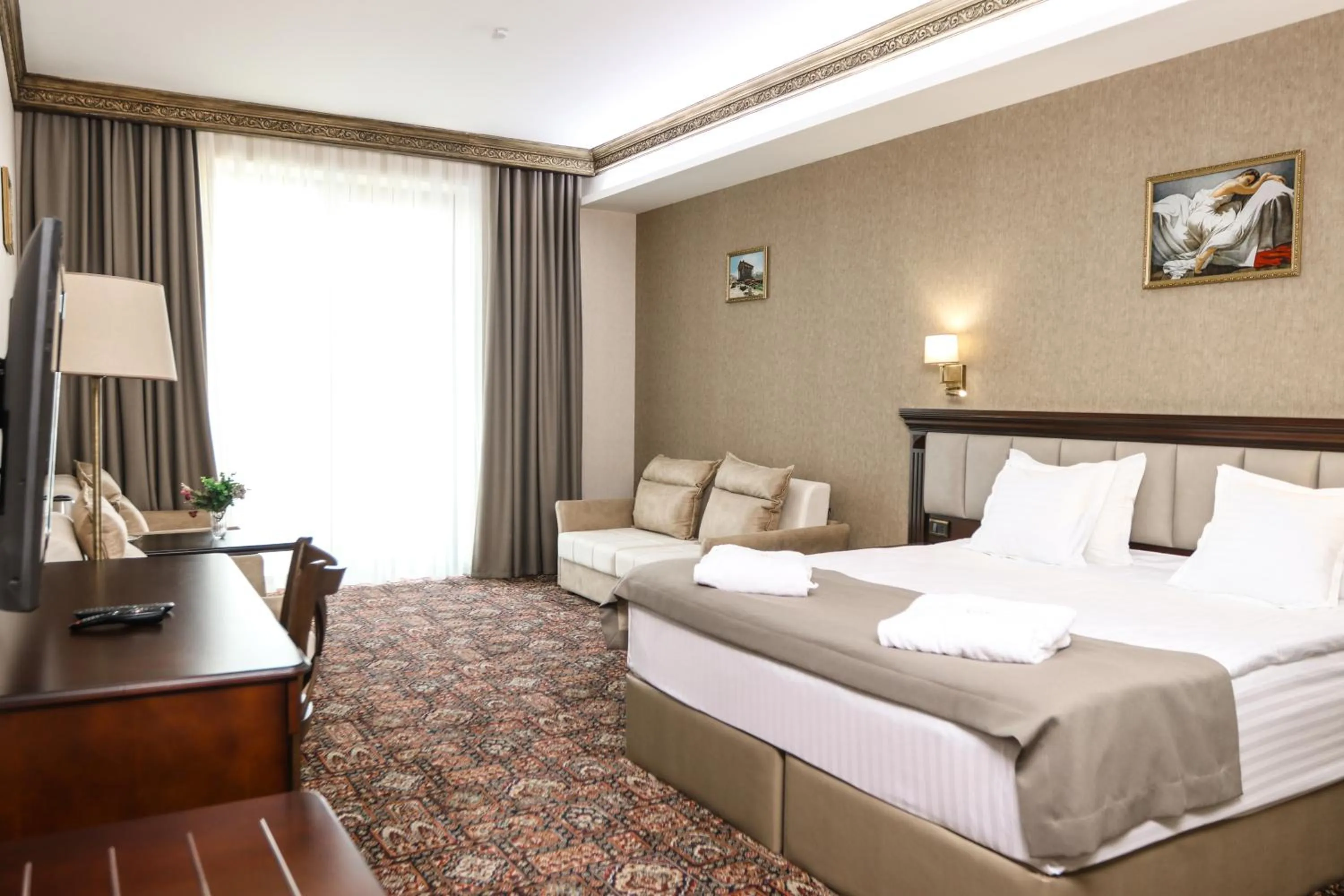 Photo of the whole room, Bed in Konyak Hotel