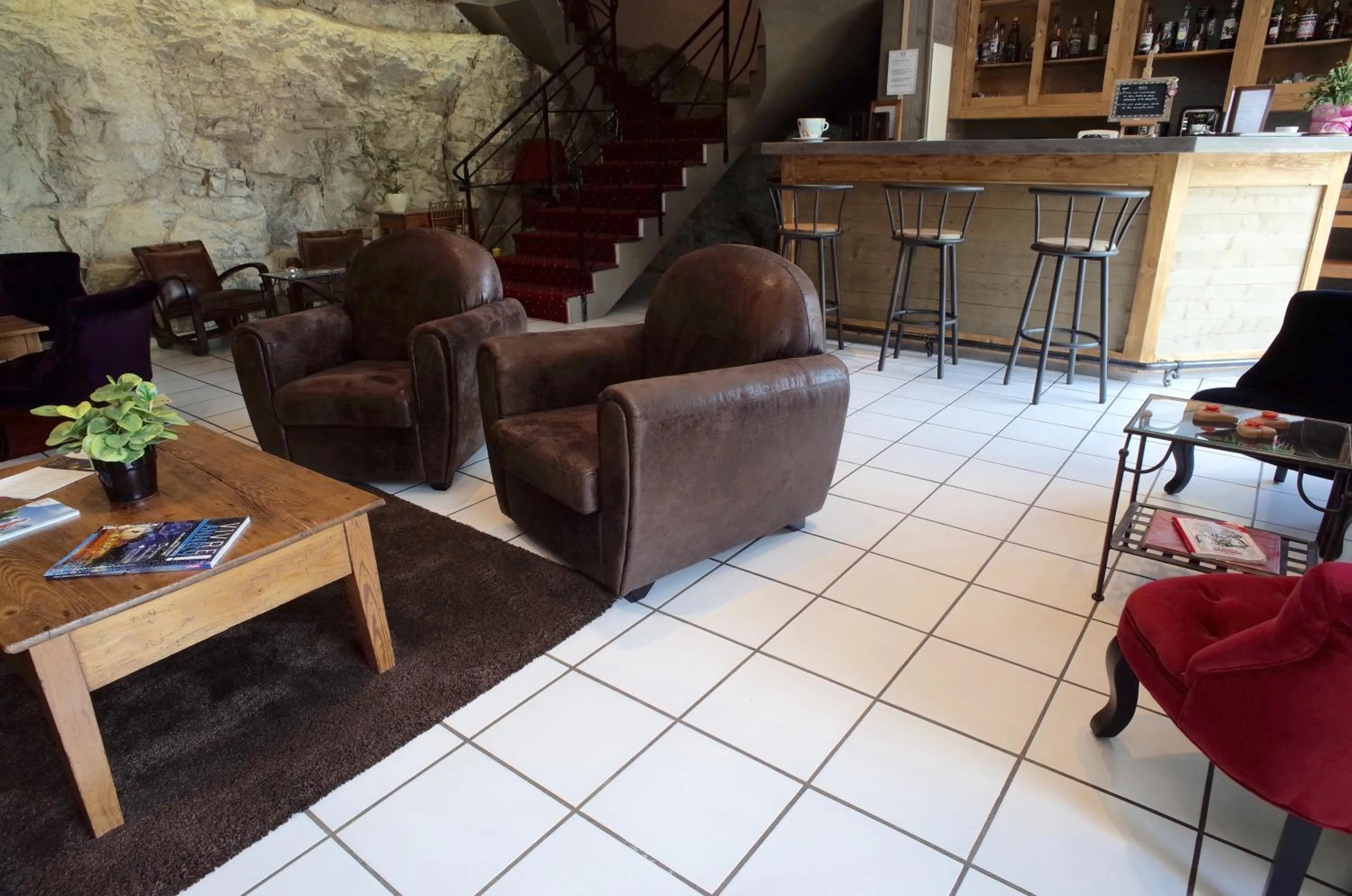 Lounge or bar in Hotel des Marquisats