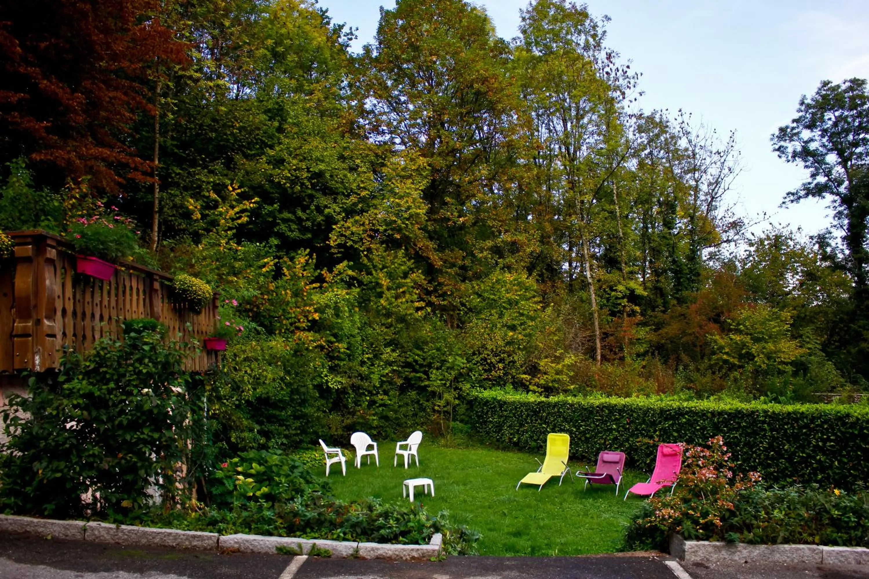 Garden in Hotel des Marquisats
