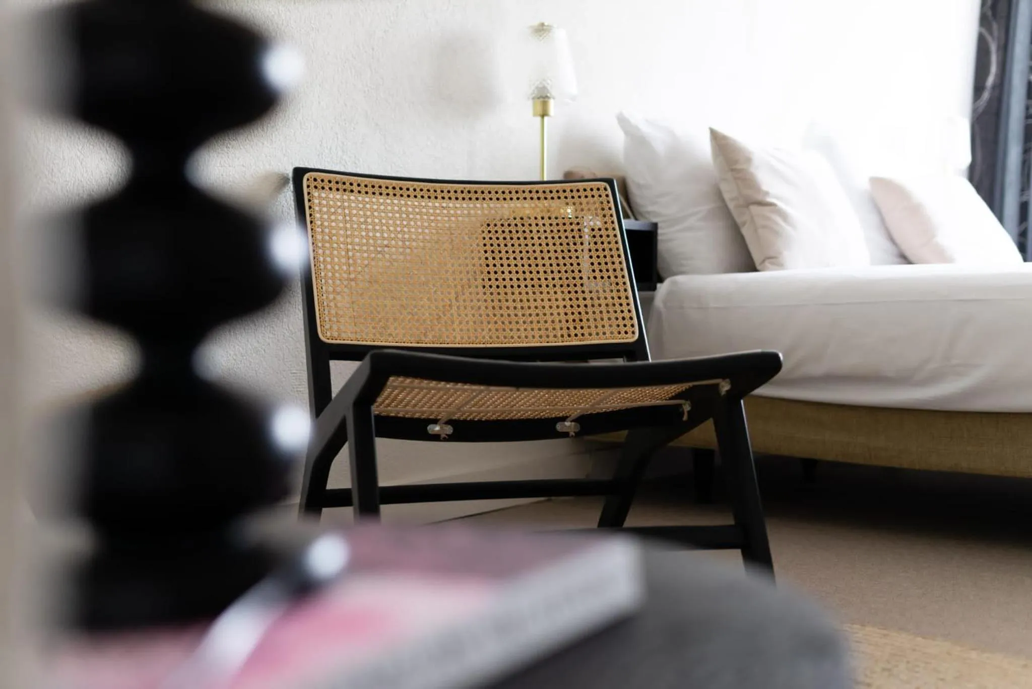 Seating area, Bed in Hotel Restaurant de Loenermark