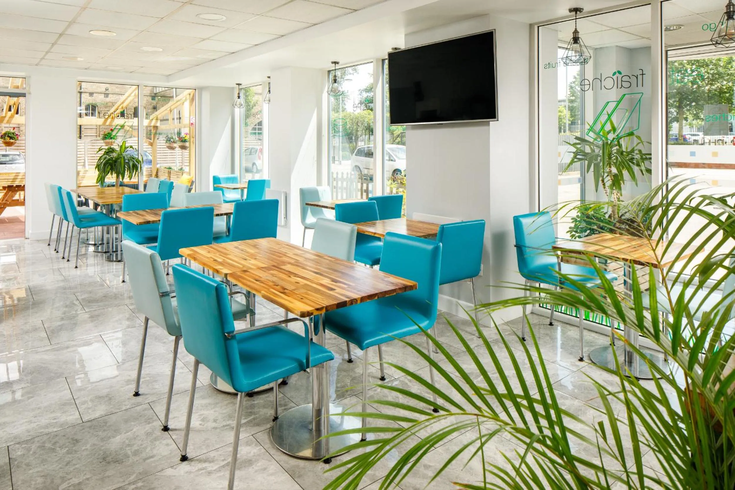 Seating area in ibis budget Sheffield Arena