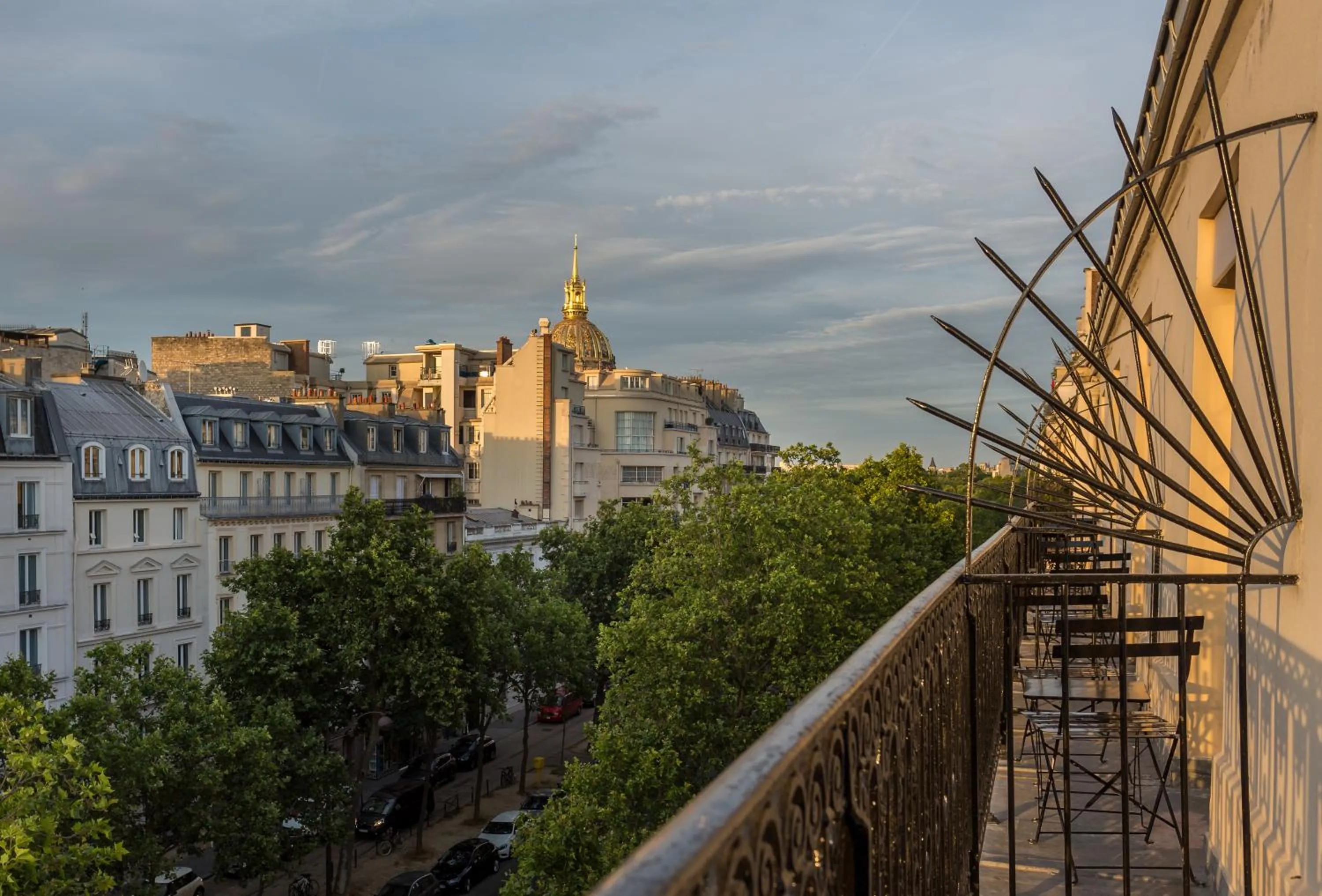Balcony/Terrace in Hôtel La Comtesse