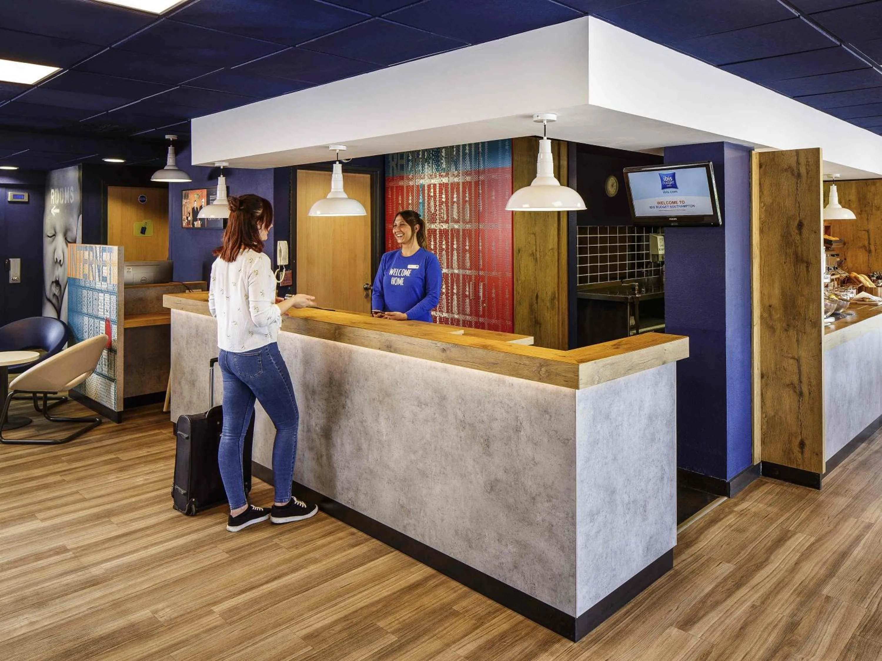 Property building in ibis budget Southampton Centre